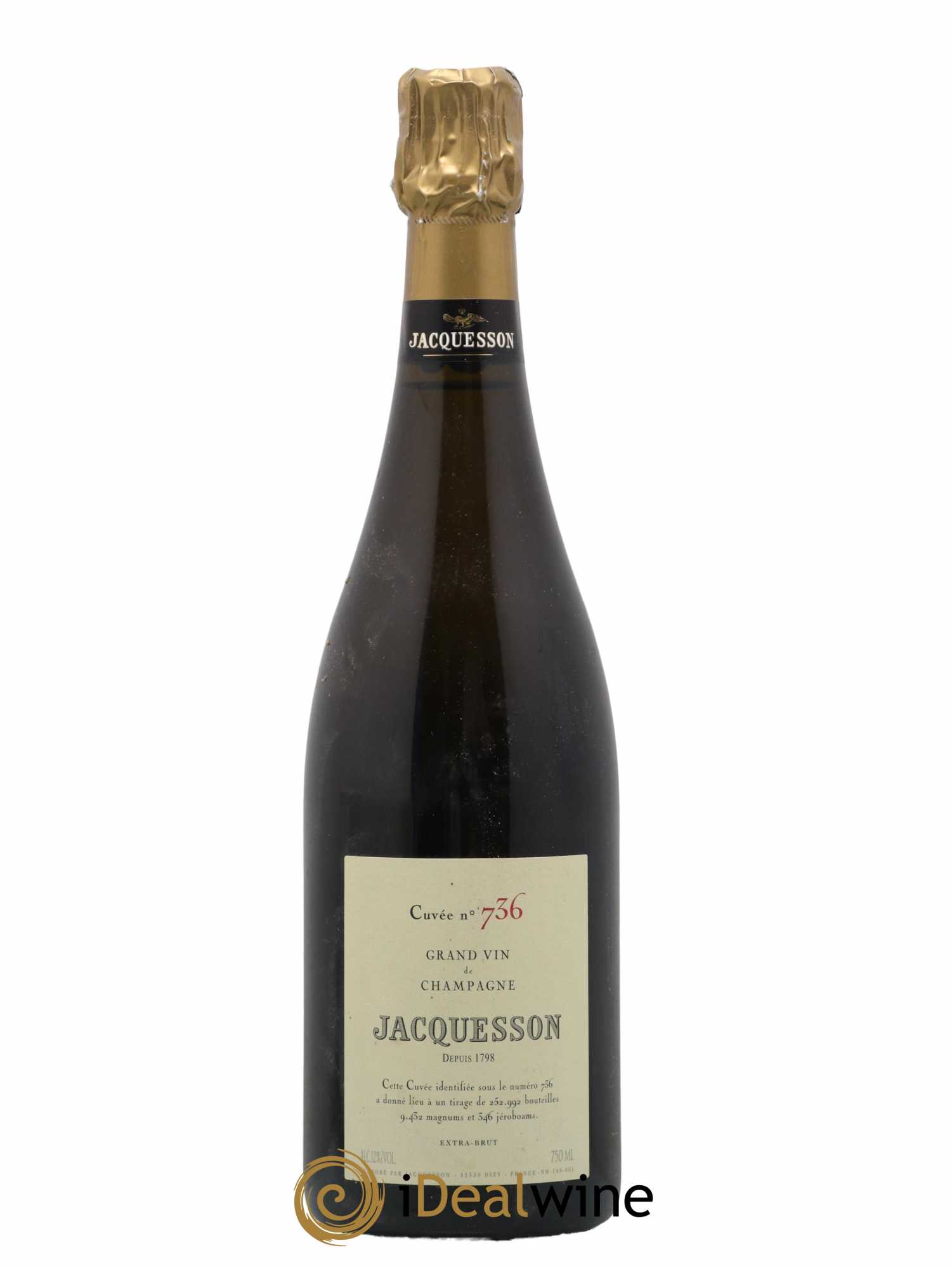 Cuvée 736 Jacquesson - Lot de 1 bouteille - 0