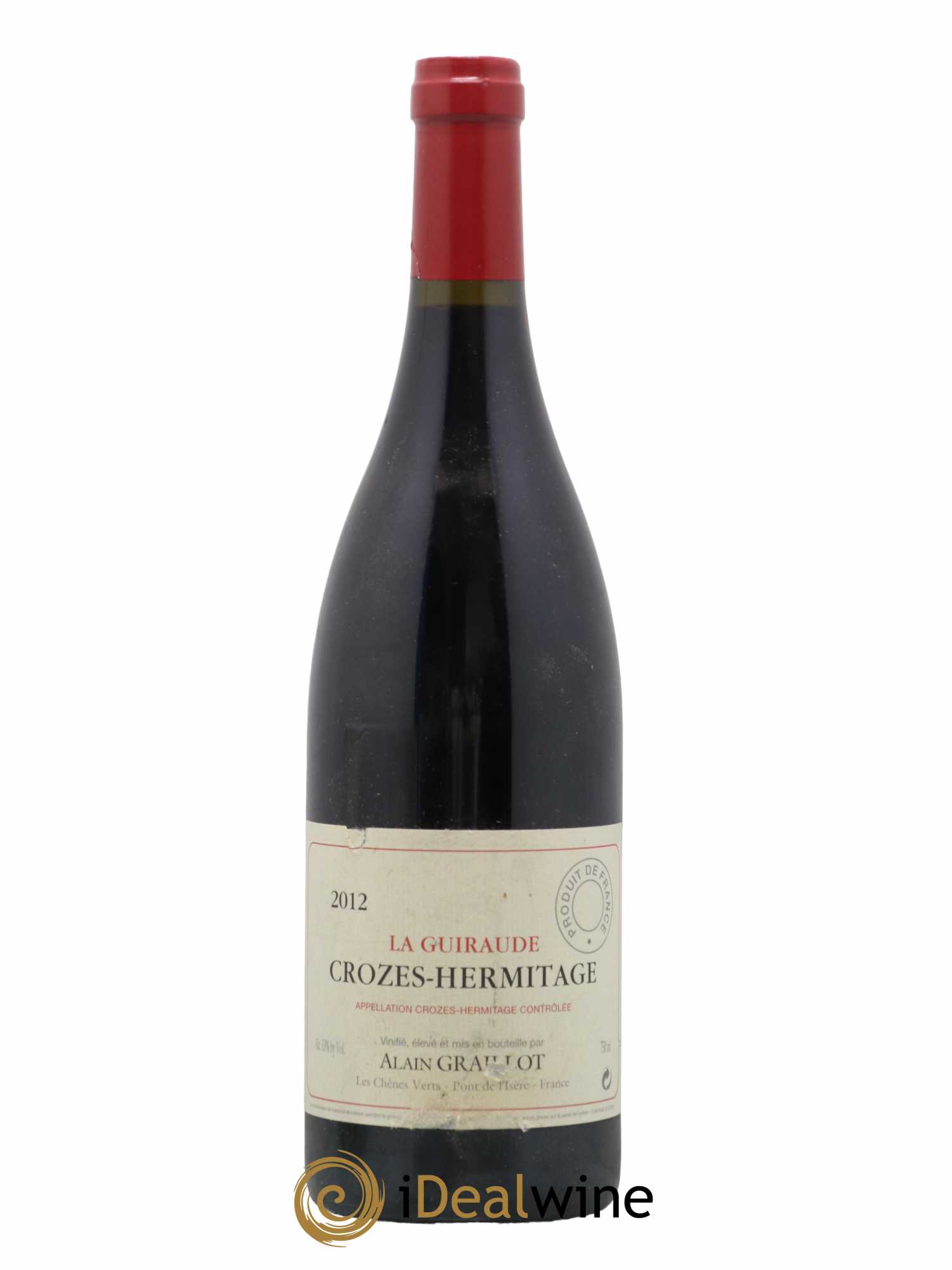 Crozes-Hermitage La Guiraude Domaine Graillot 2012 - Lot de 1 bouteille - 0