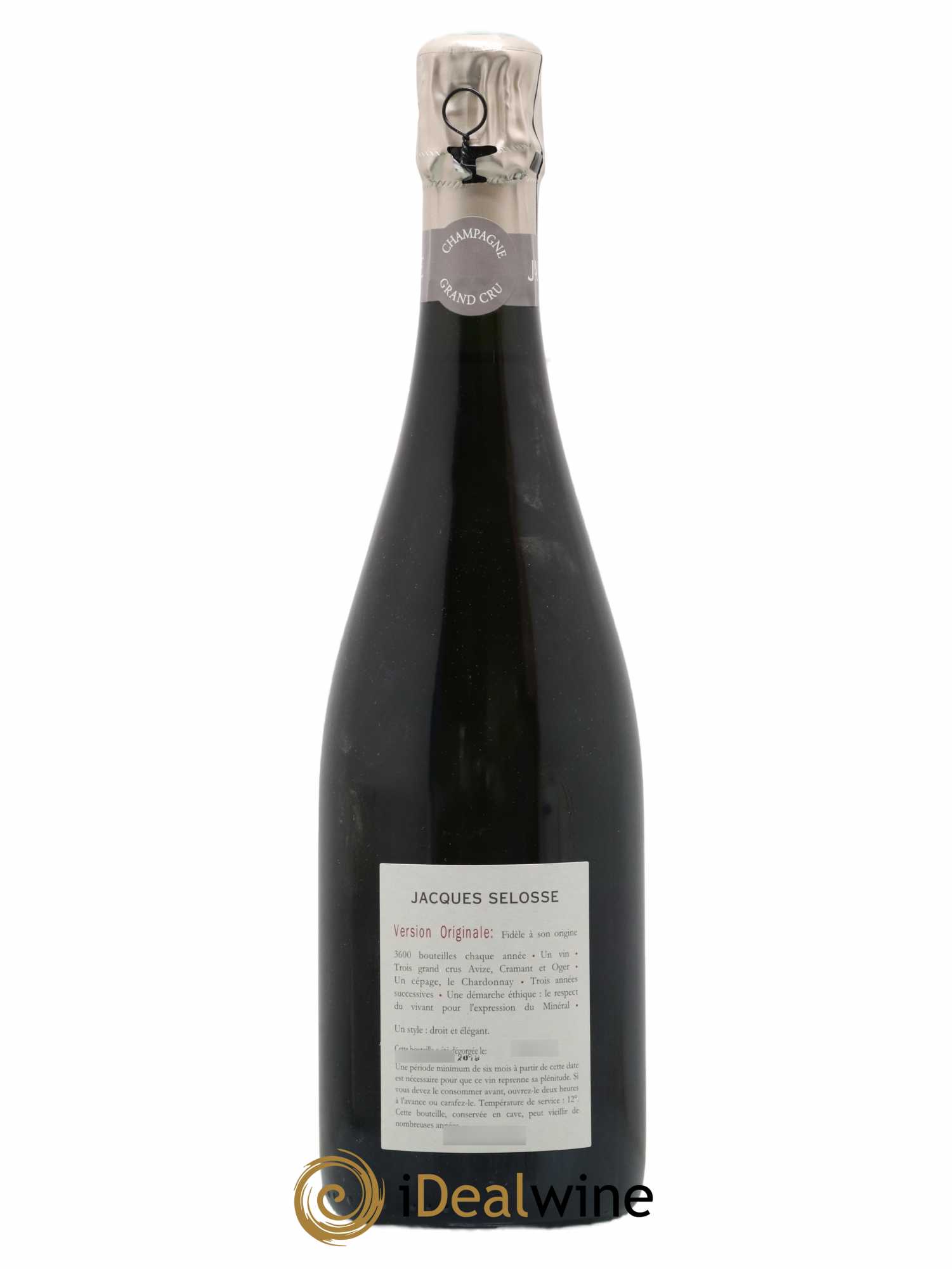 Version Originale Jacques Selosse - Lot of 1 bottle - 1