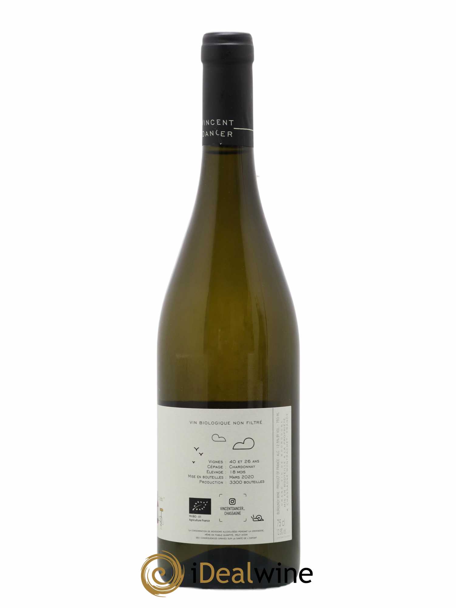 Chassagne-Montrachet 1er Cru La Romanée Vincent Dancer 2018 - Lot de 1 bouteille - 1