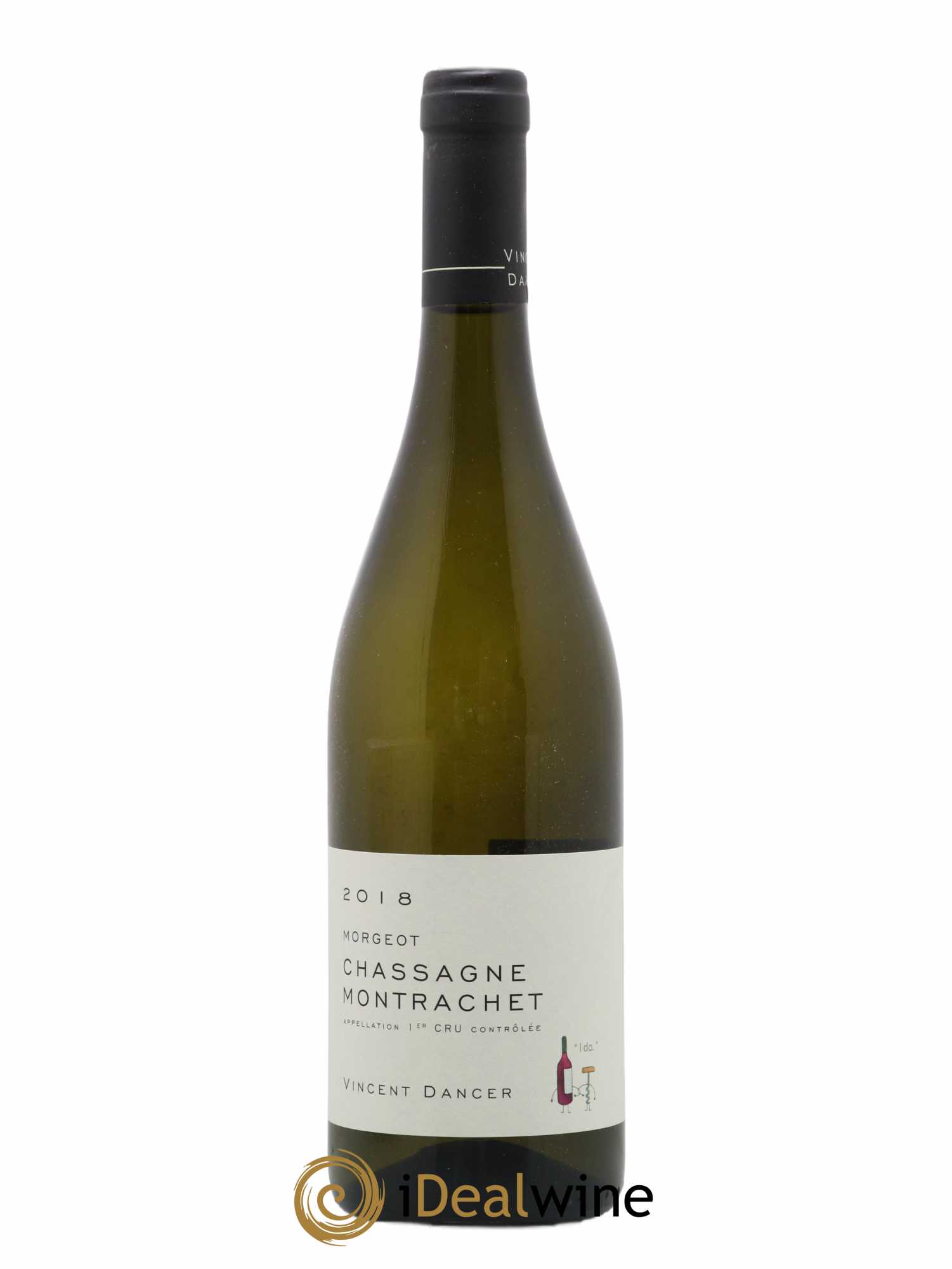 Chassagne-Montrachet 1er Cru Morgeot Vincent Dancer 2018 - Lot de 1 bouteille - 0