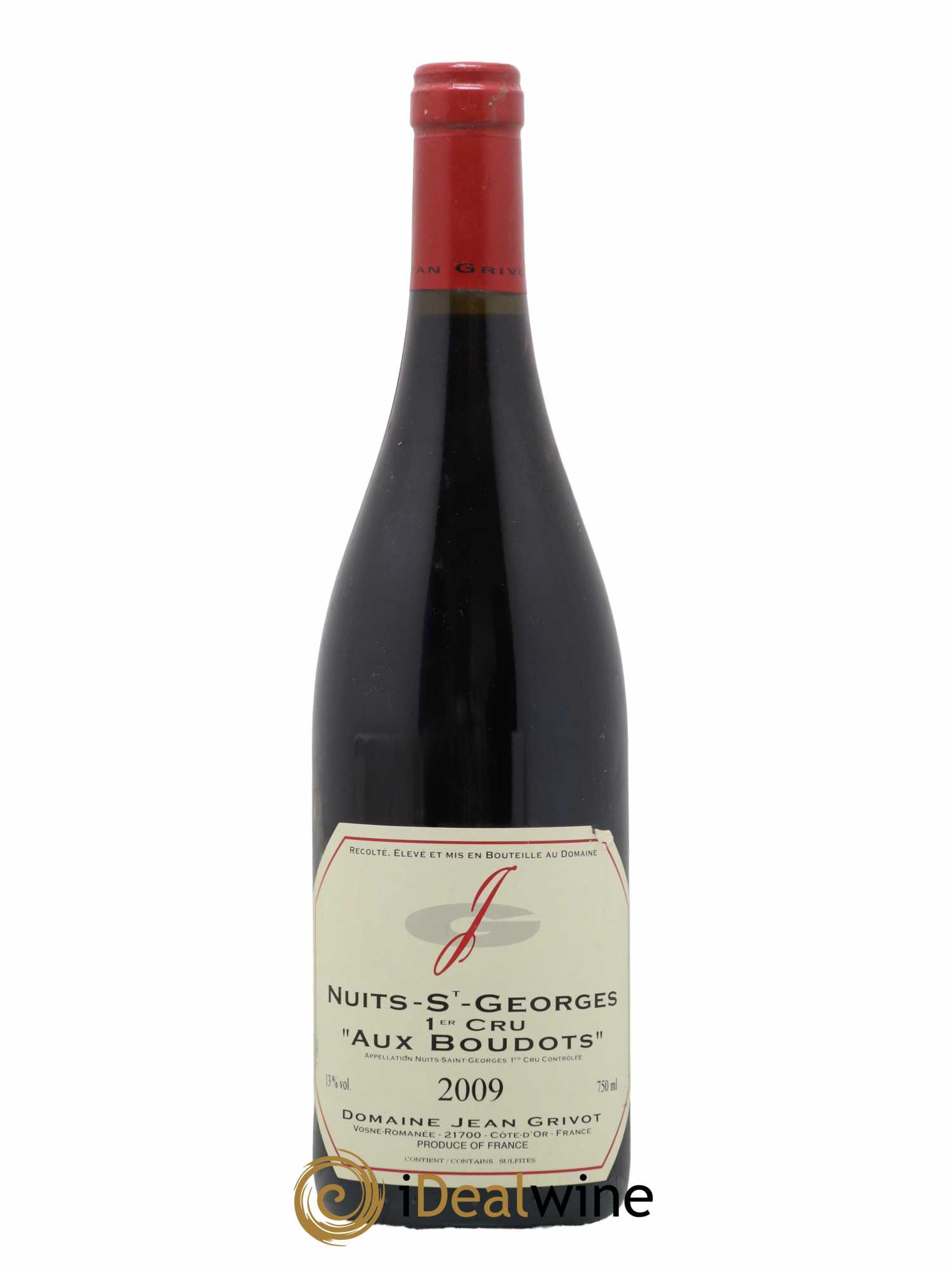 Nuits-Saint-Georges 1er Cru Aux Boudots Jean Grivot 2009 - Lot de 1 bouteille - 0