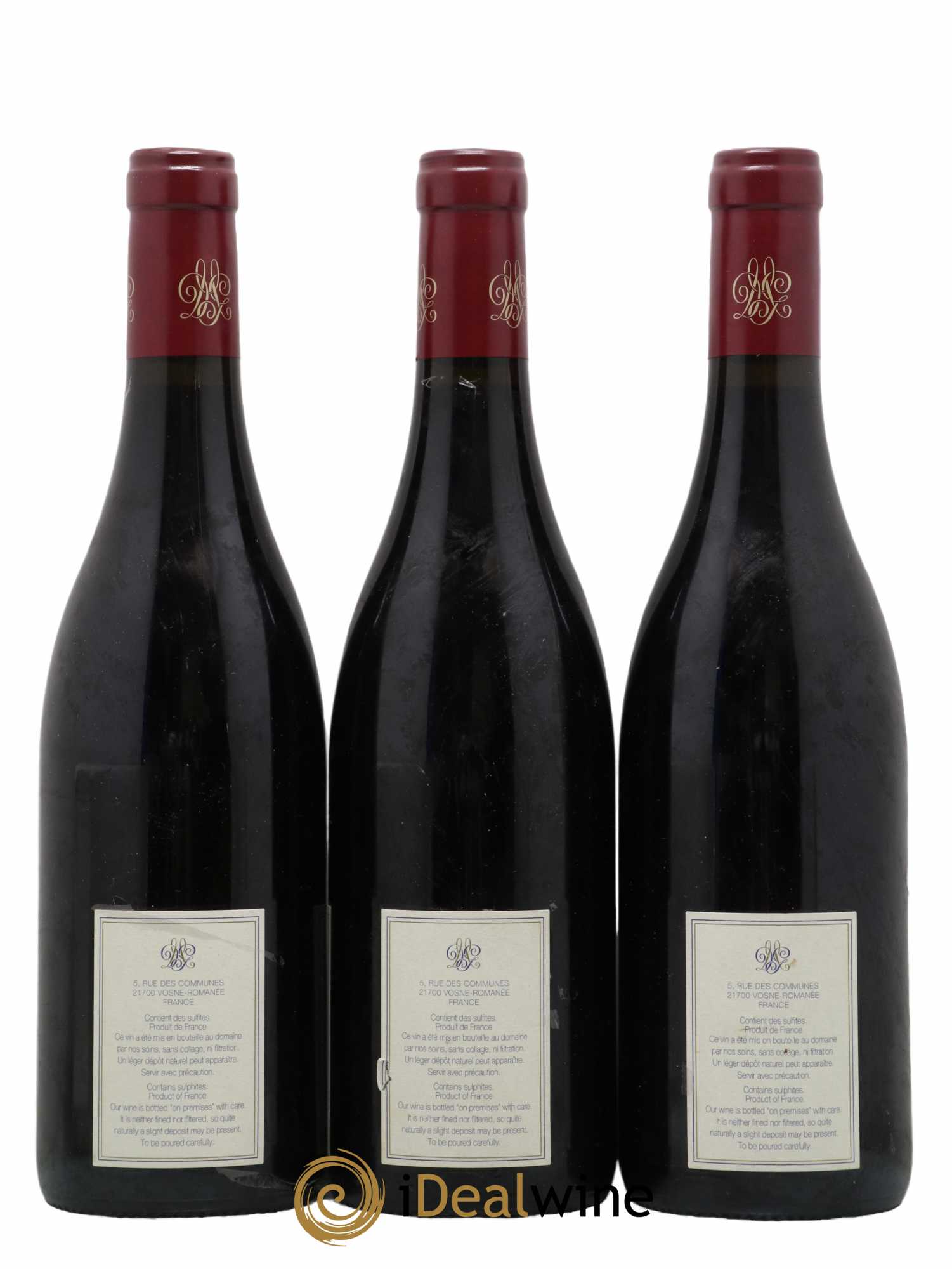Nuits-Saint-Georges 1er Cru Les Chaignots Mugneret-Gibourg (Domaine) 2015 - Lot de 3 bouteilles - 1