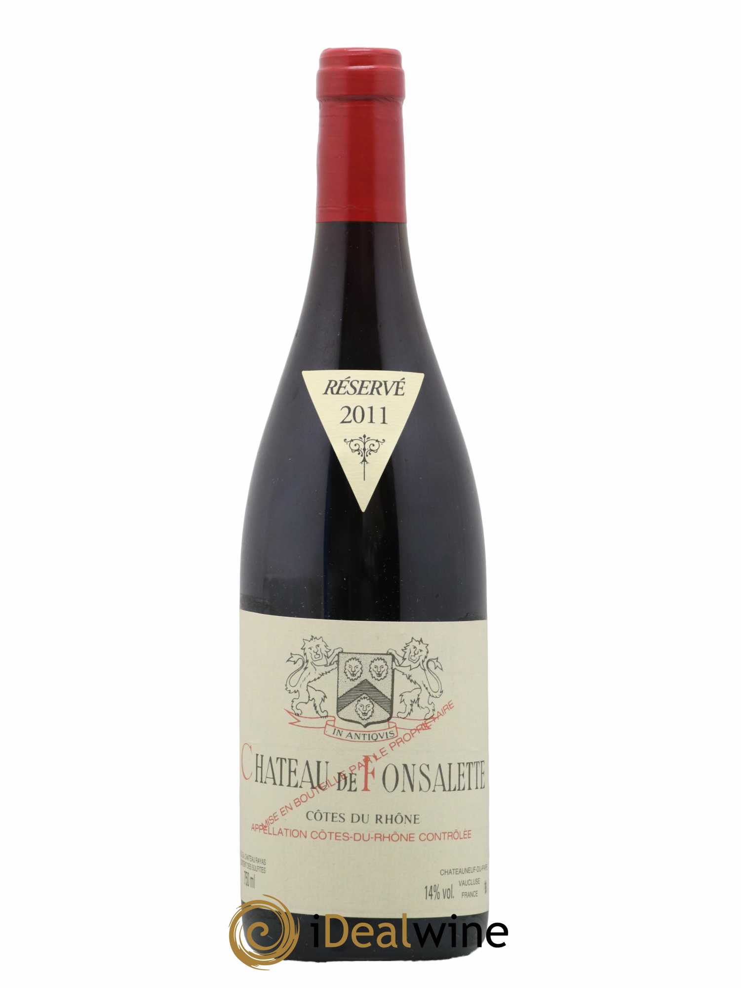 Côtes-du-Rhône Château de Fonsalette Emmanuel Reynaud 2011 - Lot de 1 bouteille - 0