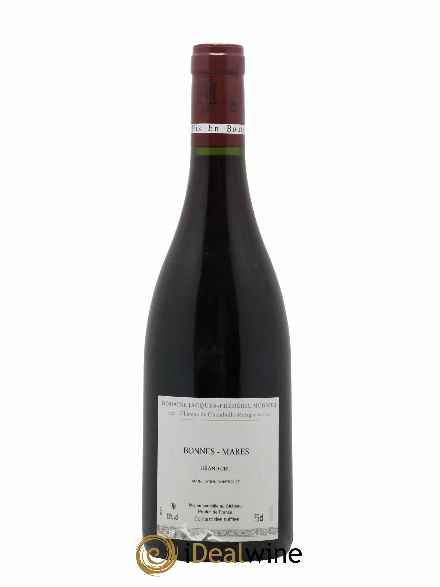 Bonnes-Mares Grand Cru Jacques-Frédéric Mugnier 2017 - Lot de 1 bouteille - 1