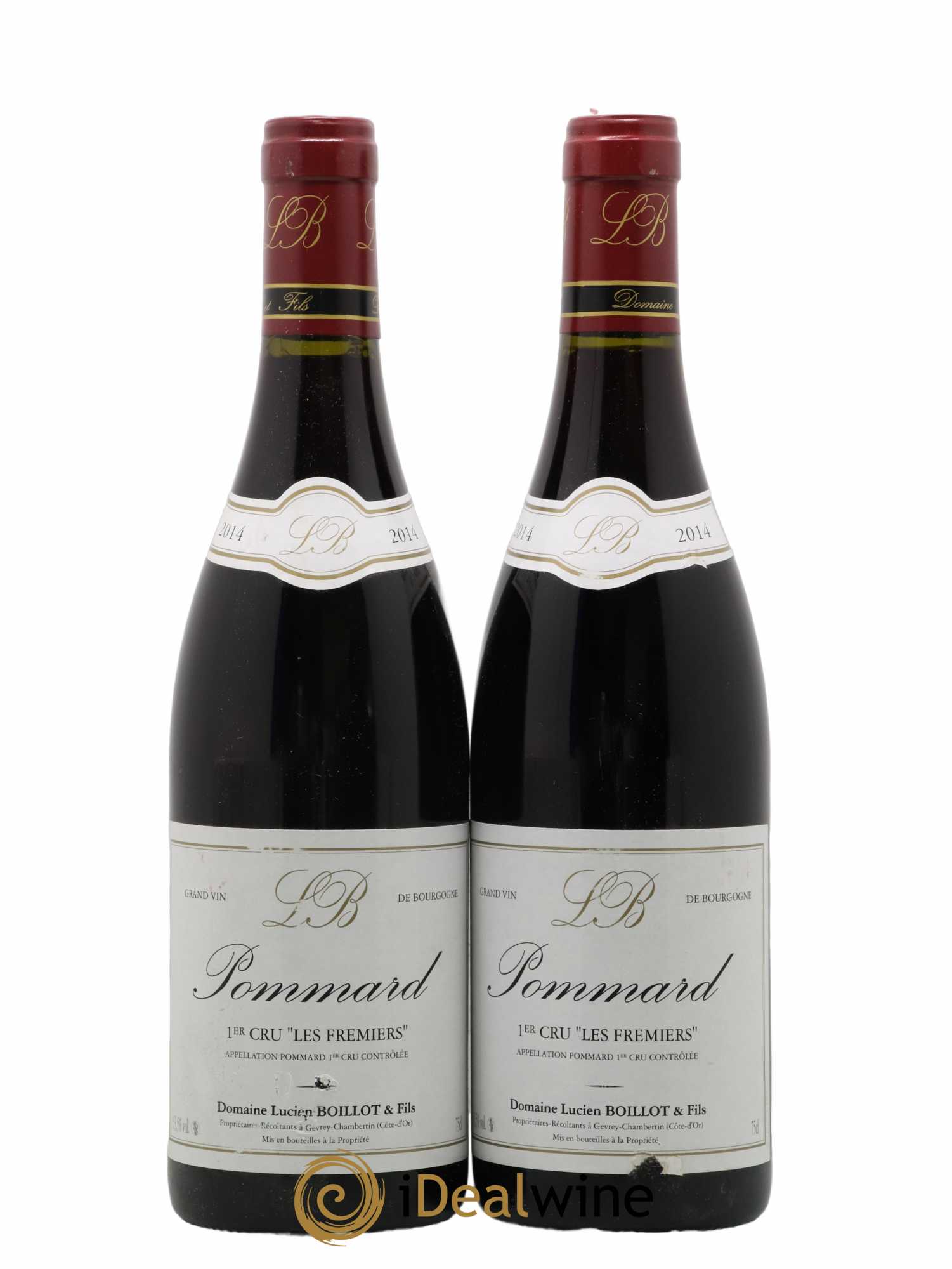 Pommard 1er Cru Les Frémiers Lucien Boillot & Fils (Domaine) 2014 - Lot de 2 bouteilles - 0