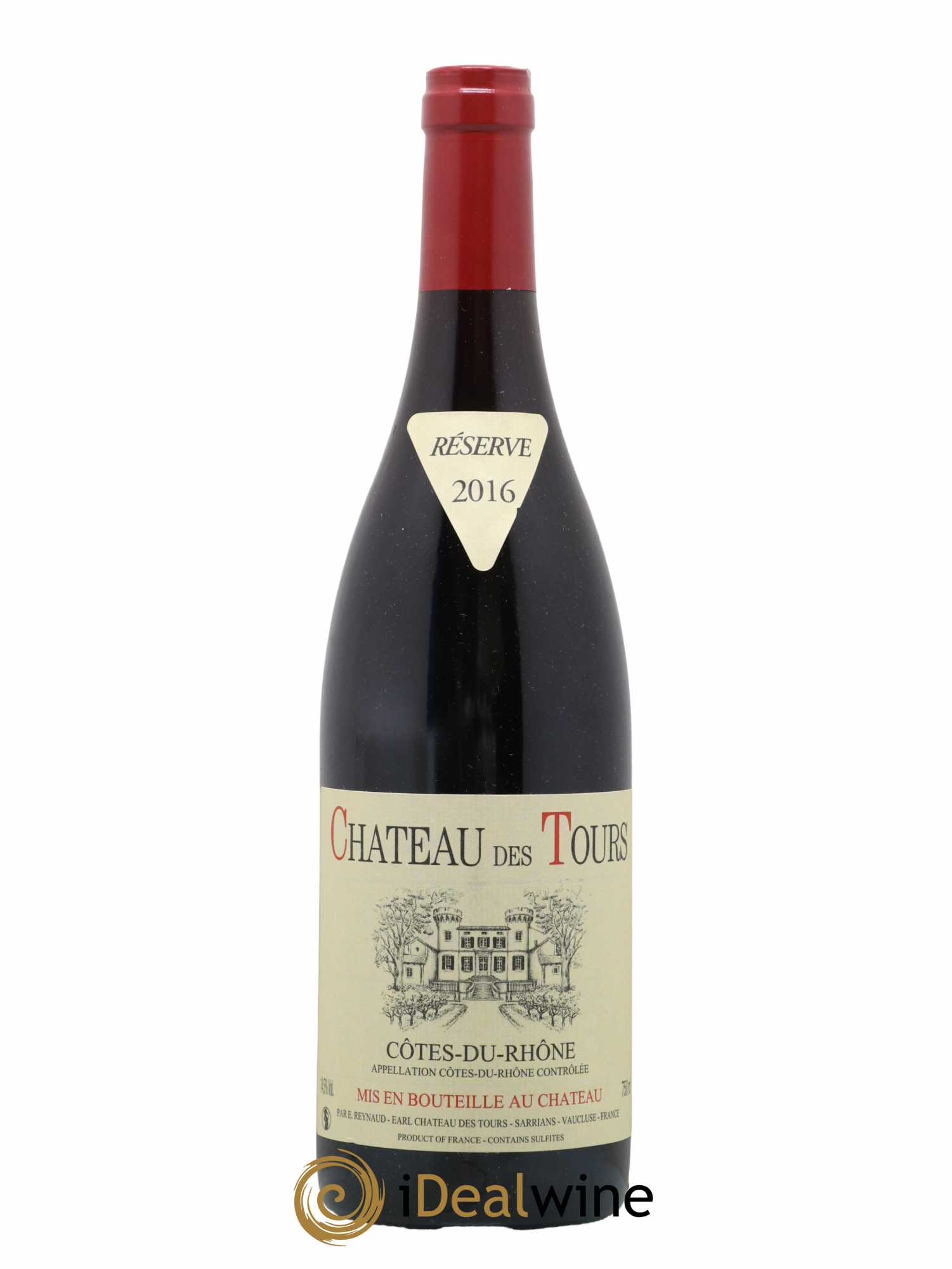 Côtes-du-Rhône Château des Tours Emmanuel Reynaud 2016 - Lot de 1 bouteille - 0