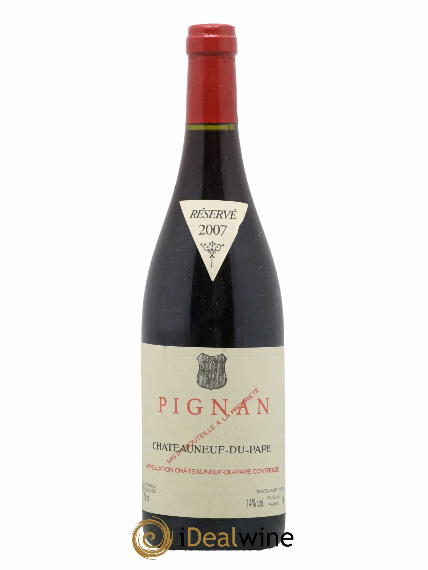 Châteauneuf-du-Pape Pignan Emmanuel Reynaud 2007 - Lot de 1 bouteille - 0