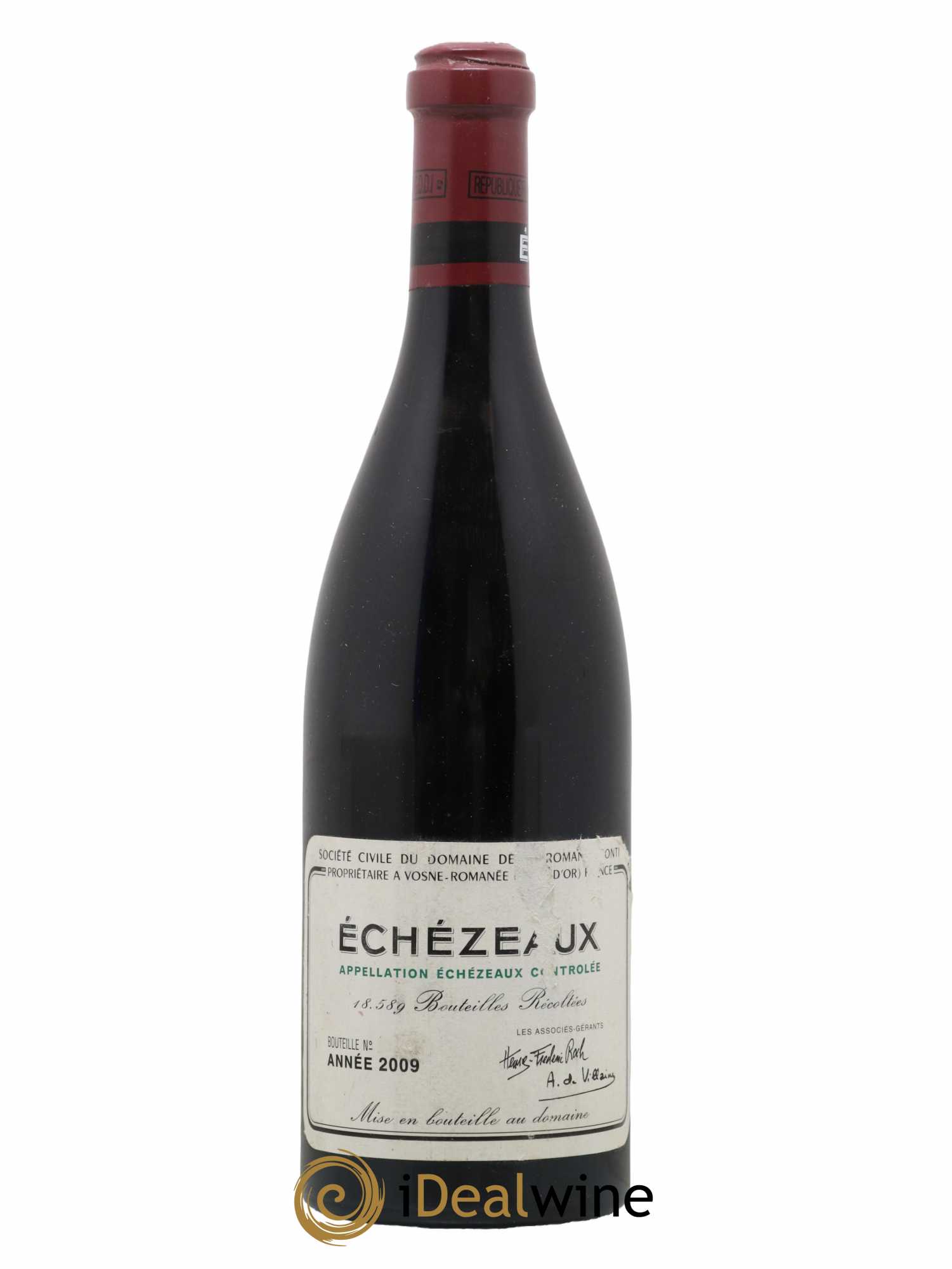 Echezeaux Grand Cru Domaine de la Romanée-Conti 2009 - Lot de 1 bouteille - 0