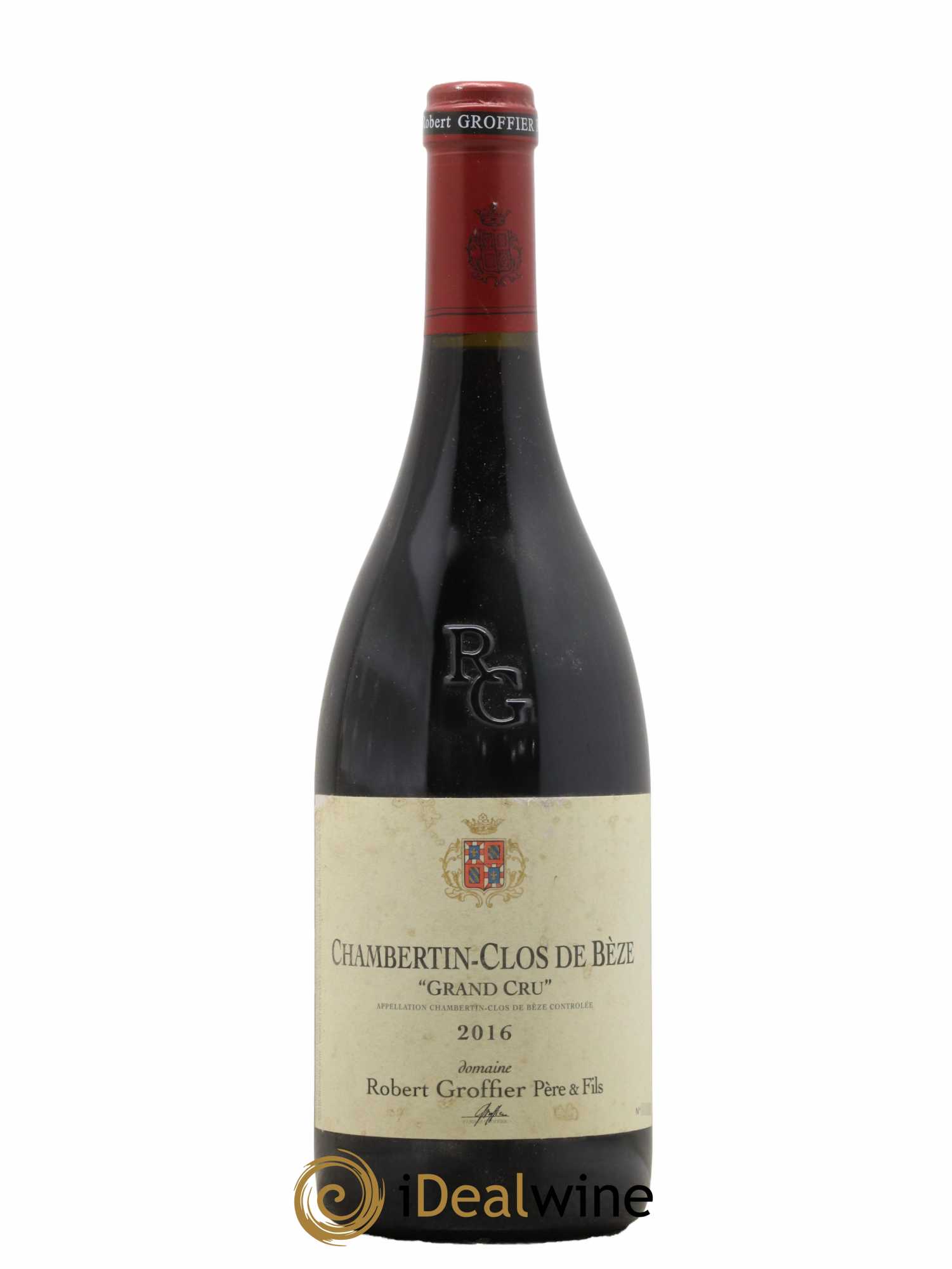 Chambertin Clos de Bèze Grand Cru Robert Groffier Père & Fils (Domaine) 2016 - Lot de 1 bouteille - 0