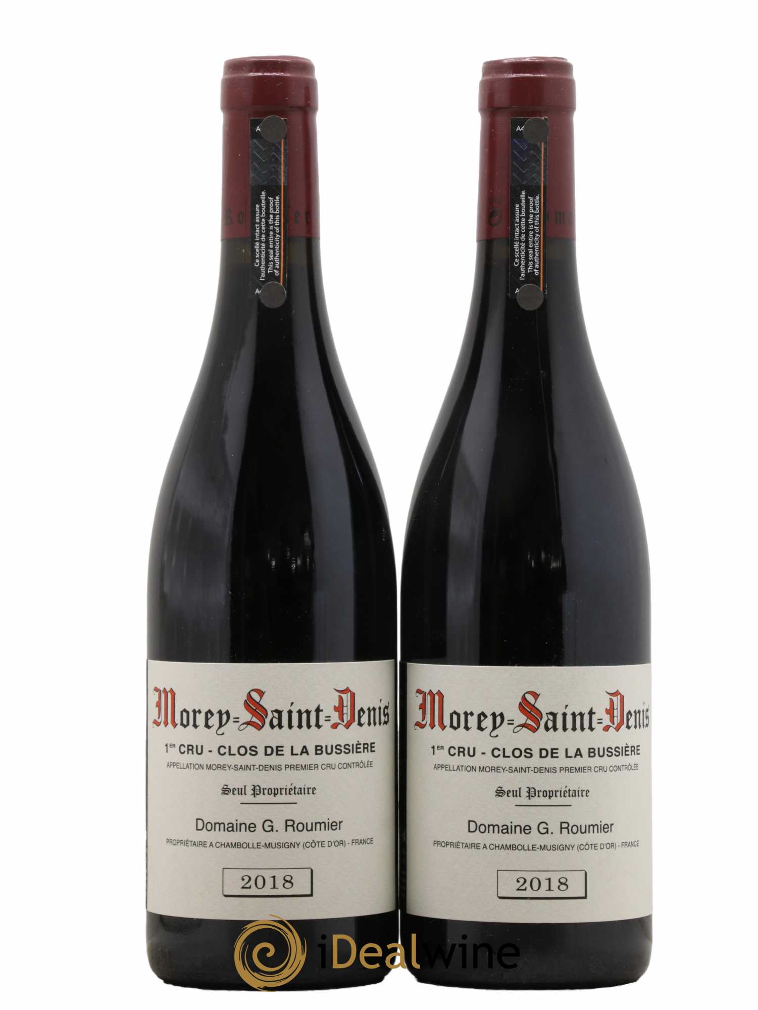 Morey-Saint-Denis 1er Cru Clos de la Bussière Georges Roumier (Domaine) 2018 - Lot de 2 bouteilles - 0