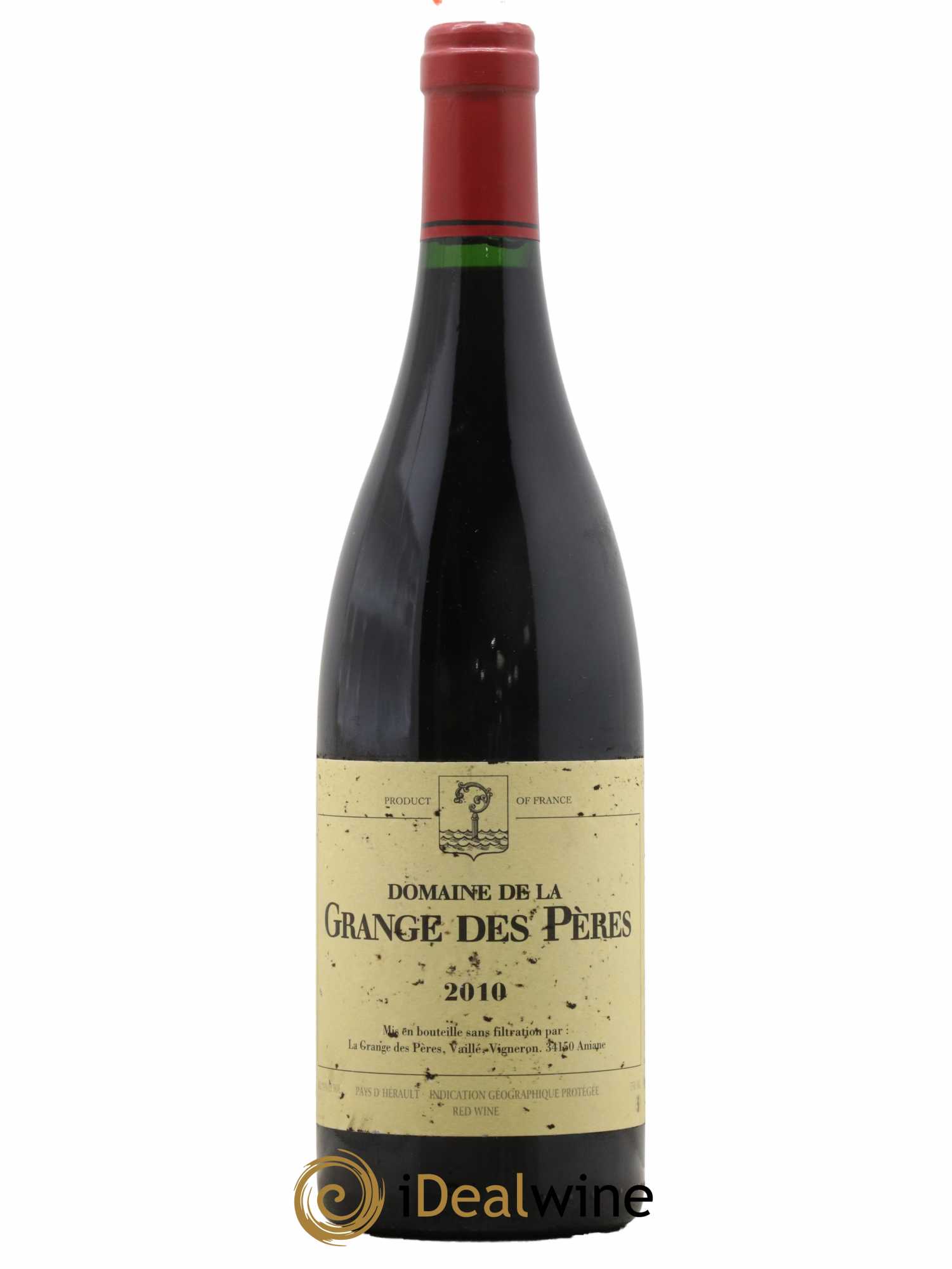 Pays d'Hérault Grange des Pères Laurent Vaillé 2010 - Lot de 1 bouteille - 0