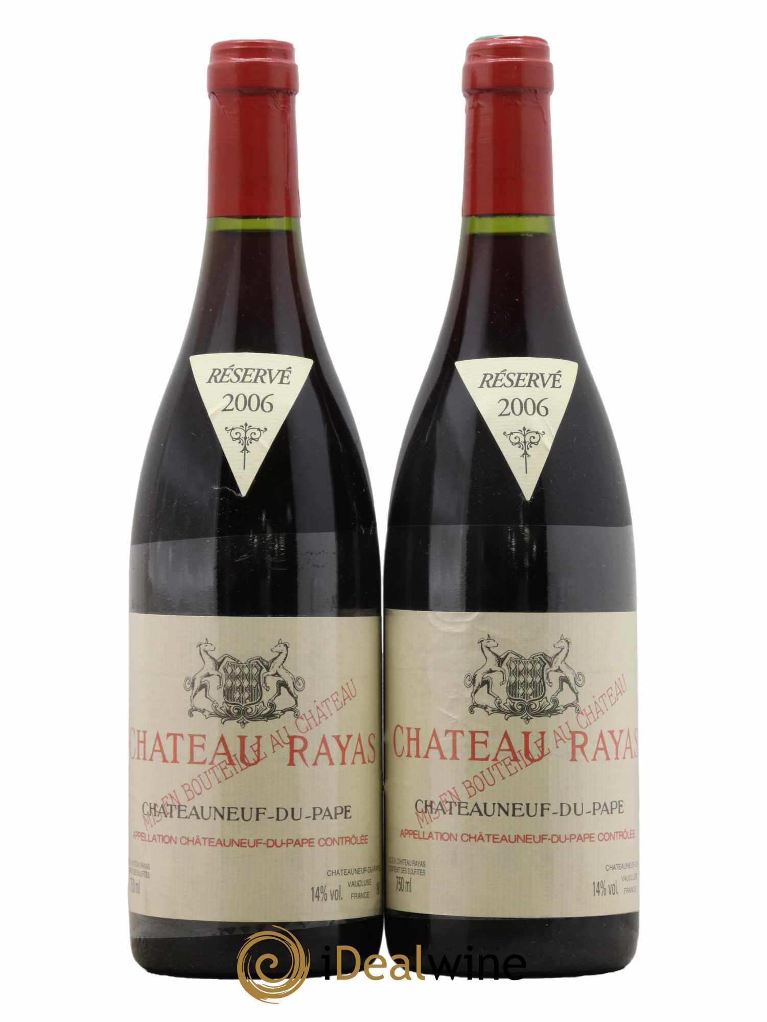 Châteauneuf-du-Pape Château Rayas Emmanuel Reynaud 2006 - Lot de 2 bouteilles - 0