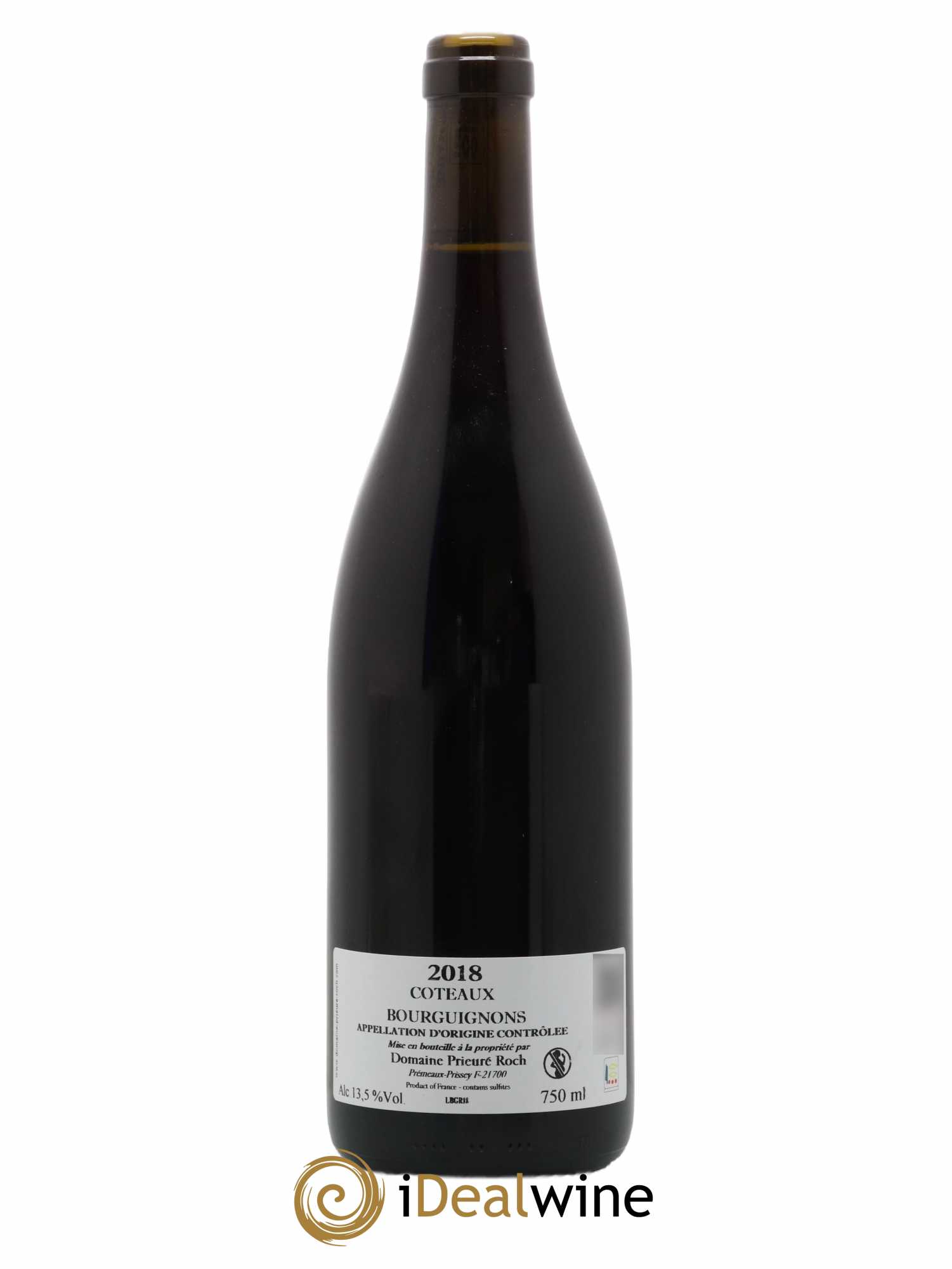 Coteaux Bourguignons Prieuré Roch 2018 - Lot de 1 bouteille - 1