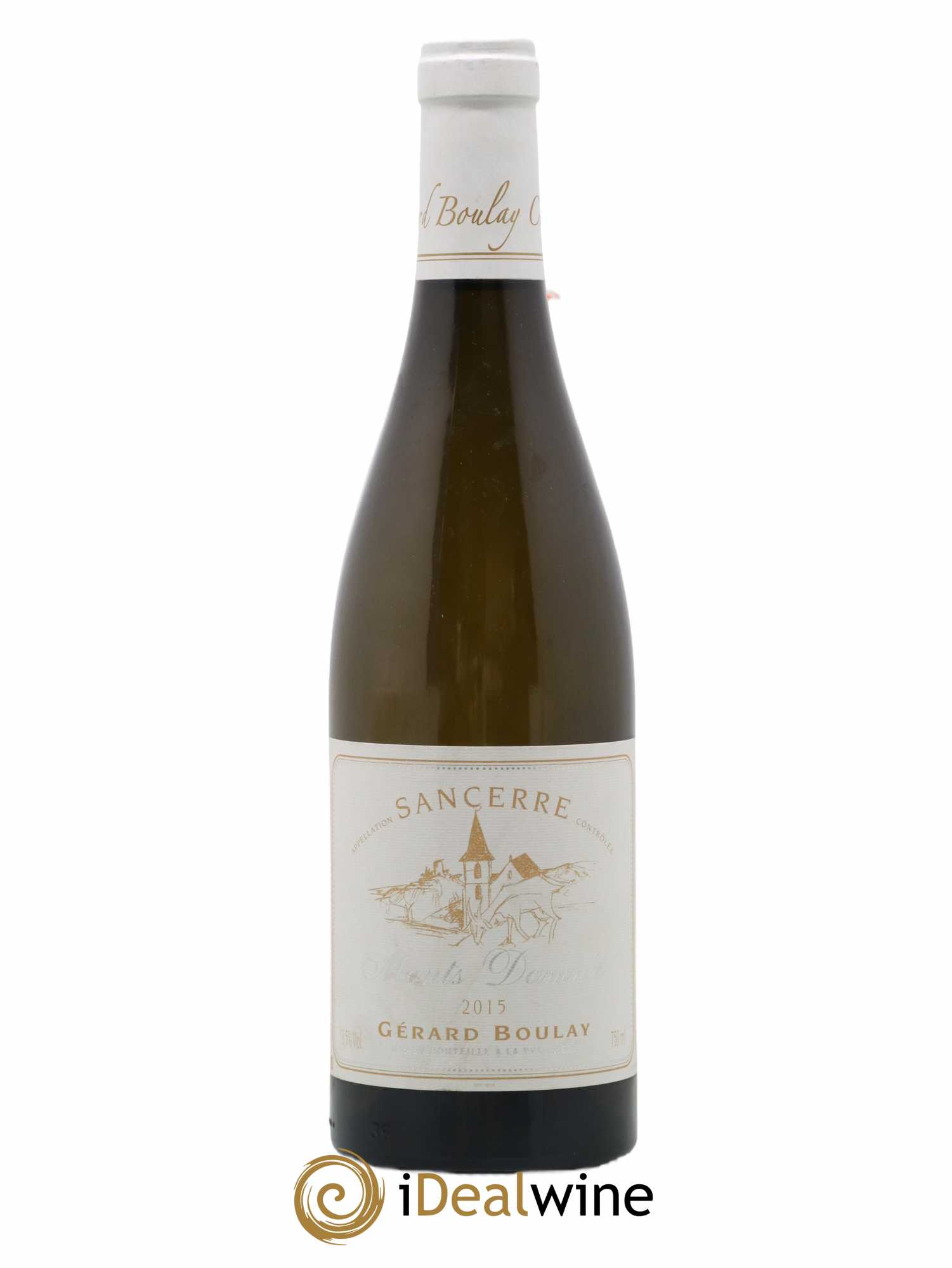 Sancerre Monts Damnés Gérard Boulay 2015 - Lot de 1 bouteille - 0