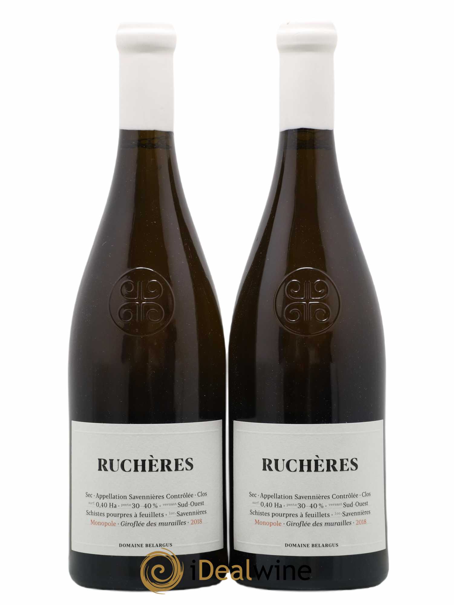 Savennières Ruchères Belargus 2018 - Lot de 2 bouteilles - 0