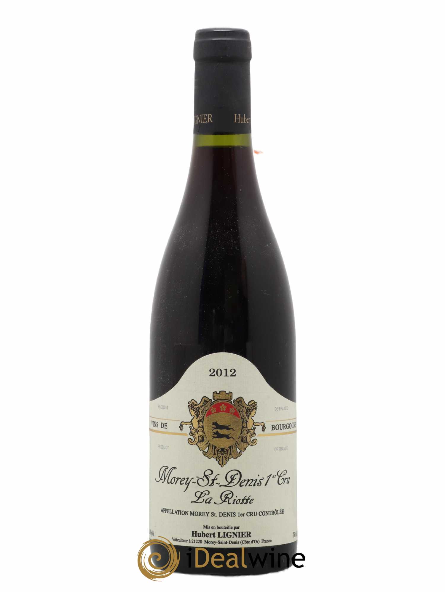 Morey Saint-Denis 1er Cru La Riotte Hubert Lignier (Domaine) 2012 - Lot of 1 bottle - 0