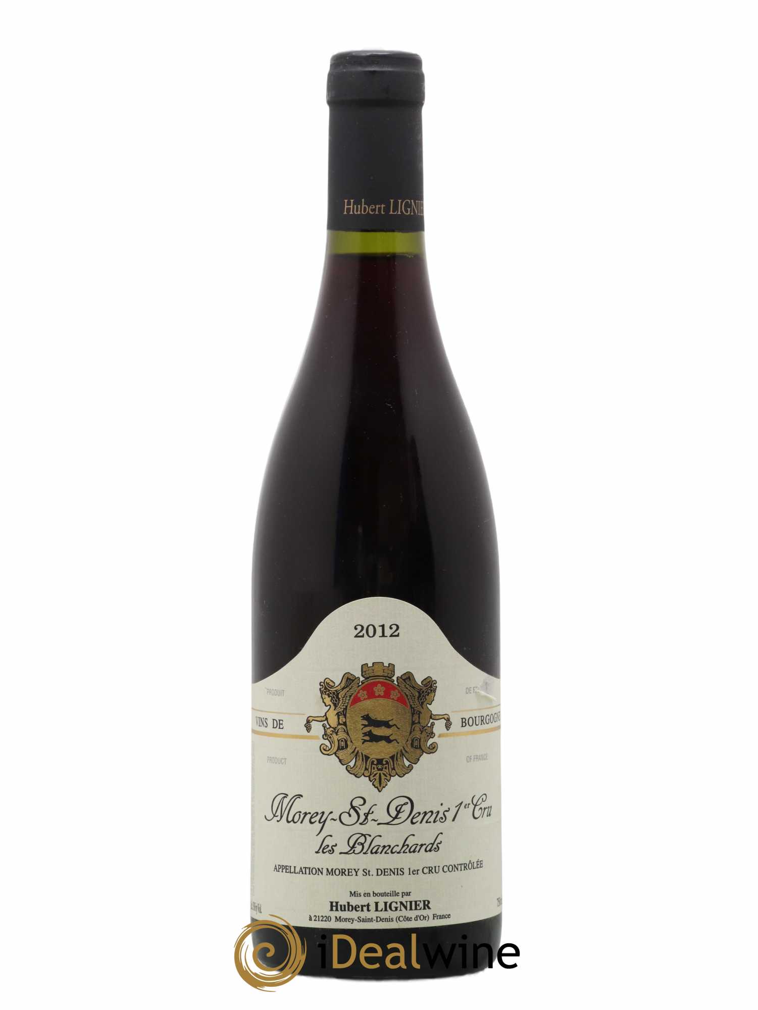 Morey-Saint-Denis 1er Cru Les Blanchards Hubert Lignier (Domaine) 2012 - Lot de 1 bouteille - 0