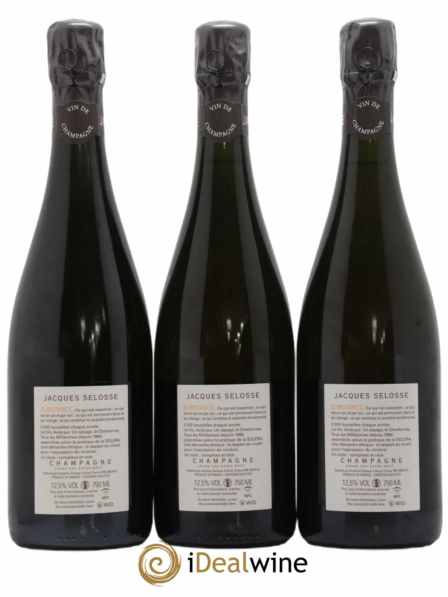 Substance Jacques Selosse - Lot of 3 bottles - 1