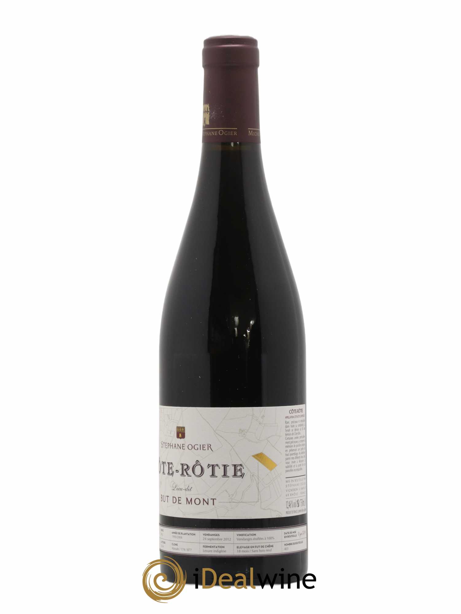 Côte-Rôtie But de Mont Ogier 2012 - Posten von 1 Flasche - 1