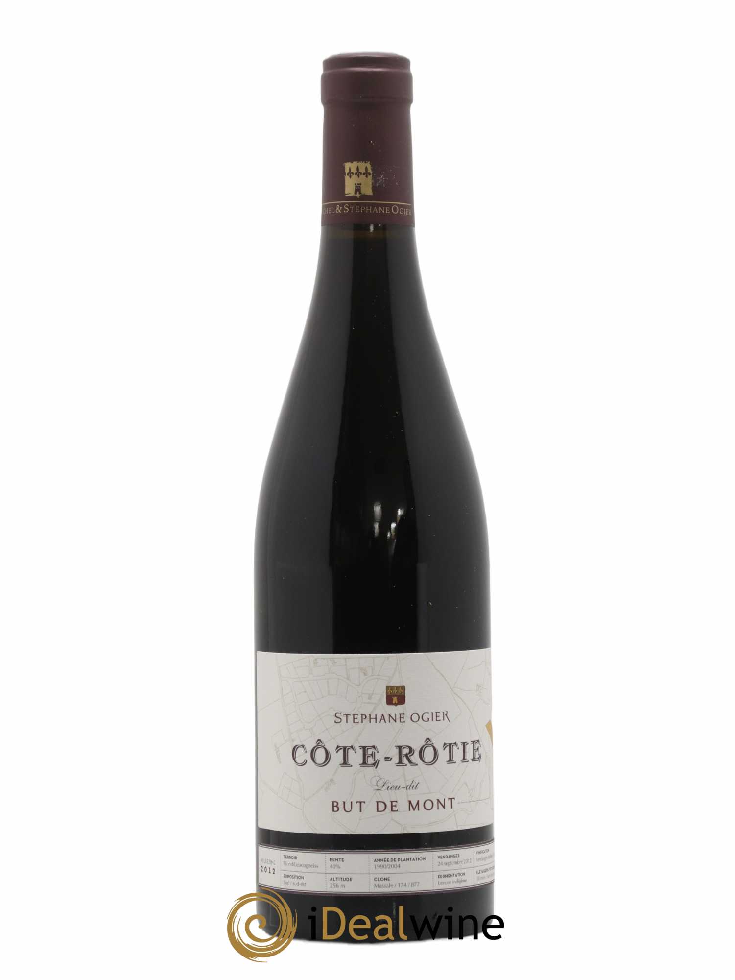 Côte-Rôtie But de Mont Ogier 2012 - Posten von 1 Flasche - 0