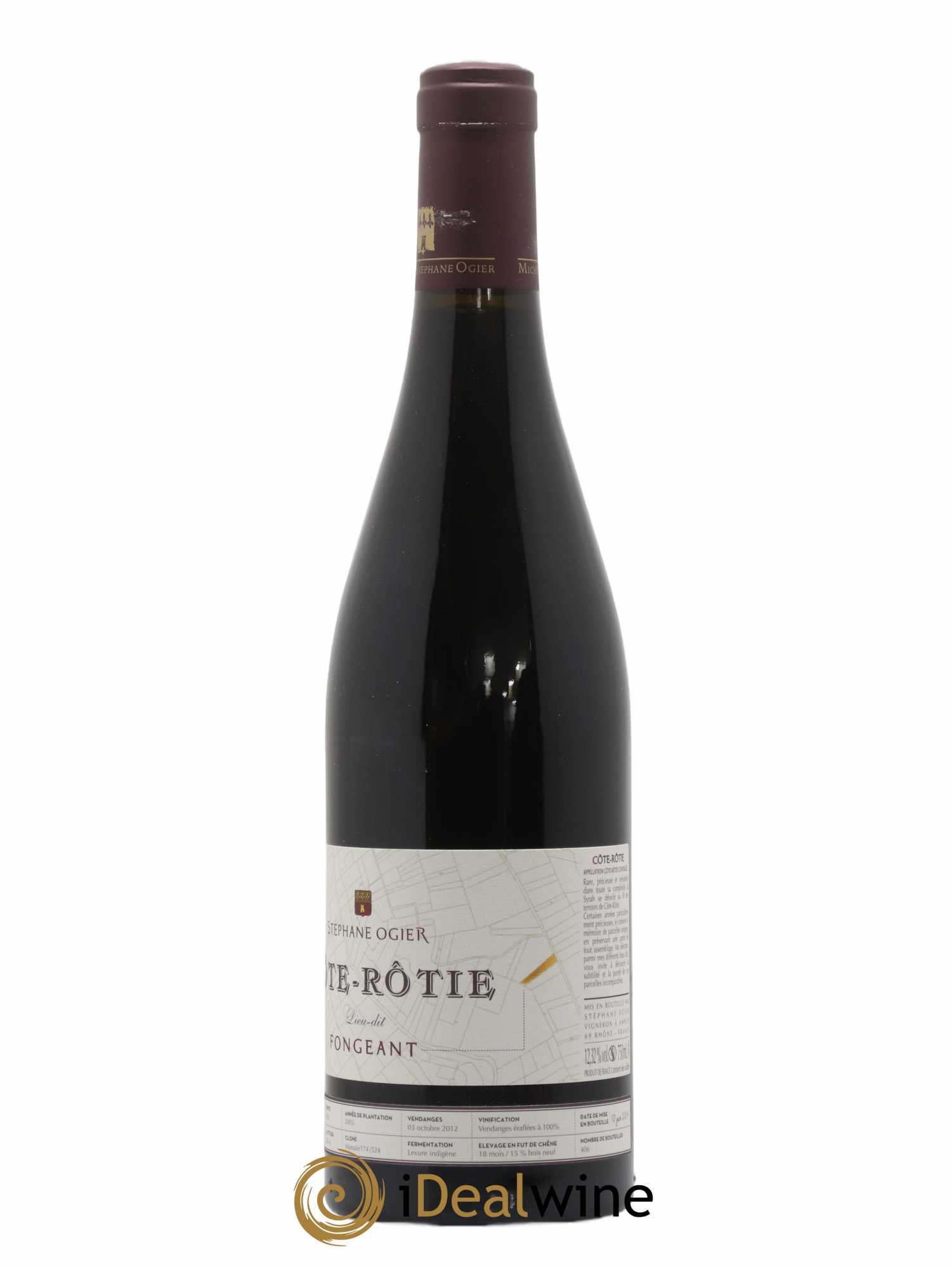 Côte-Rôtie Fongeant Stéphane Ogier 2012 - Lot de 1 bouteille - 1