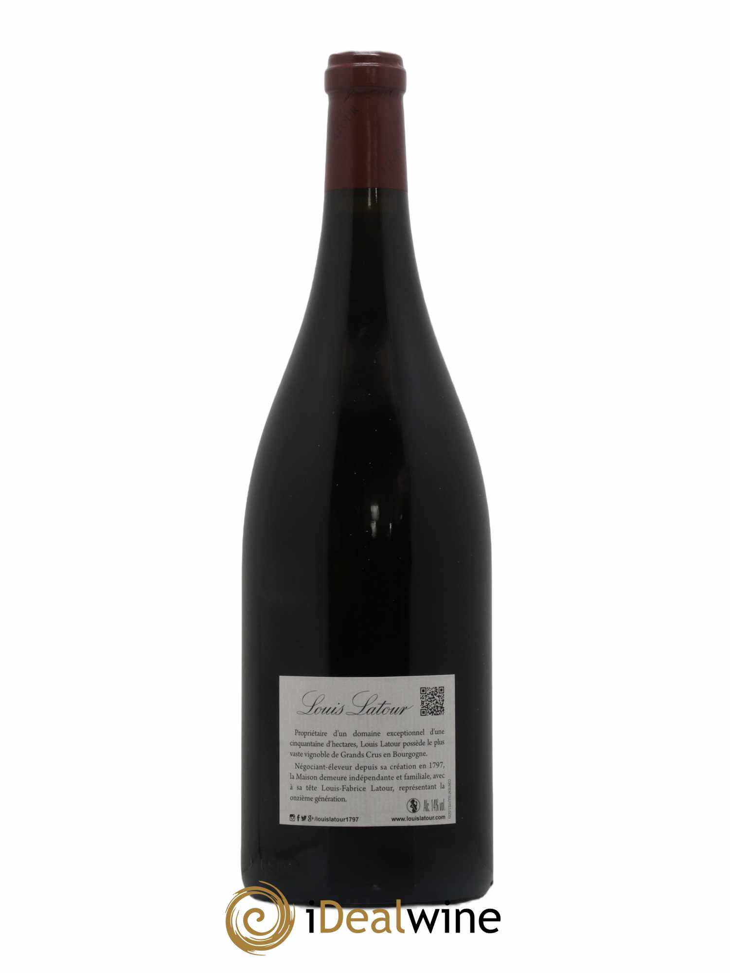 Romanée-Saint-Vivant Grand Cru Les Quatre Journaux Louis Latour 2019 - Lot of 1 magnum - 1