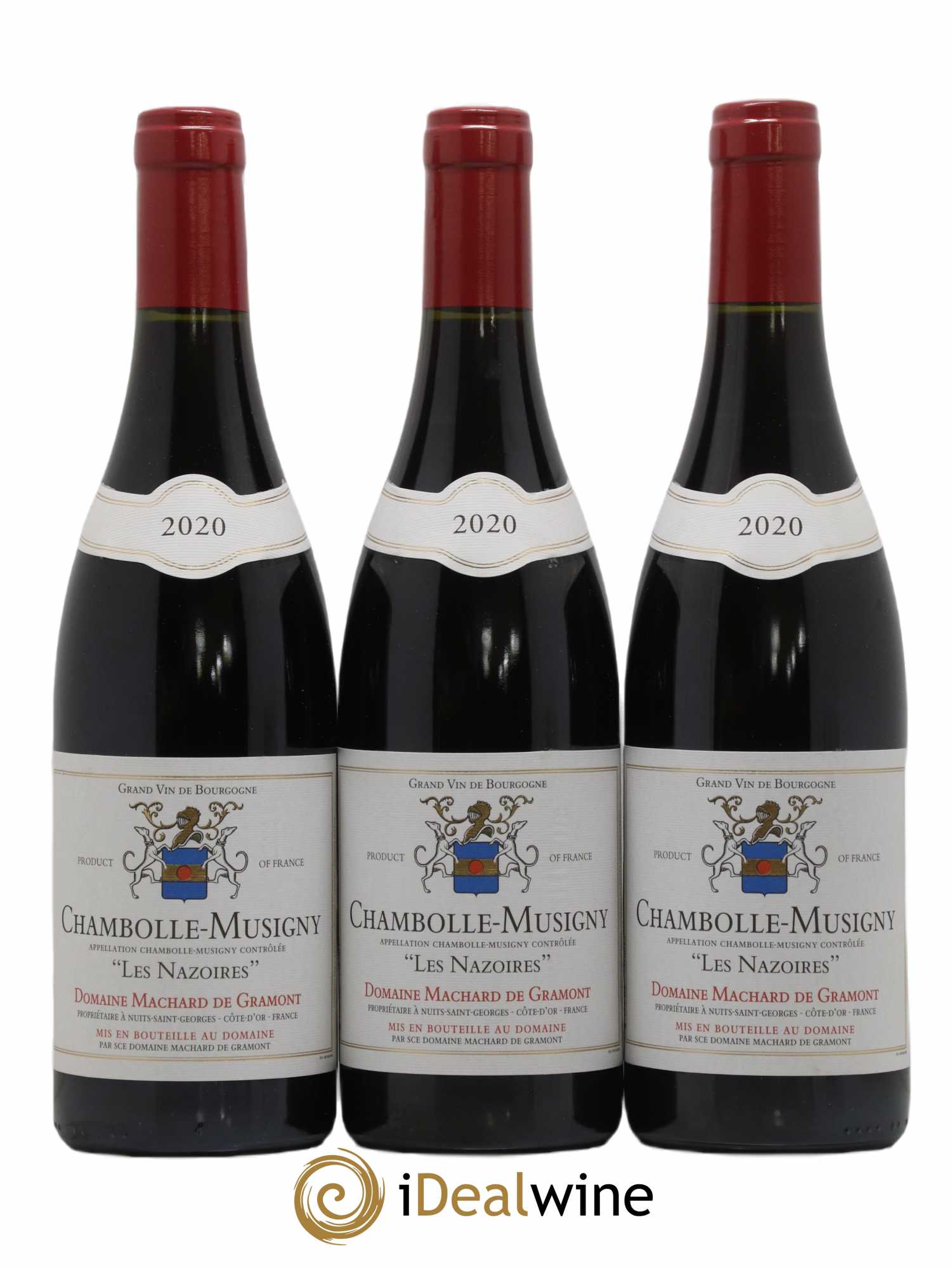 Chambolle-Musigny Les Nazoires Domaine Machard de Gramont 2020 - Posten von 3 Flaschen - 0