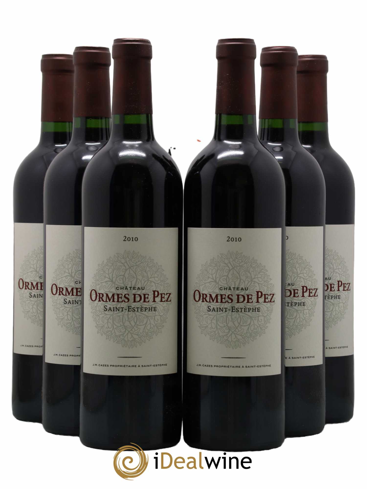 Château les Ormes de Pez 2010 - Lot de 6 bouteilles - 0