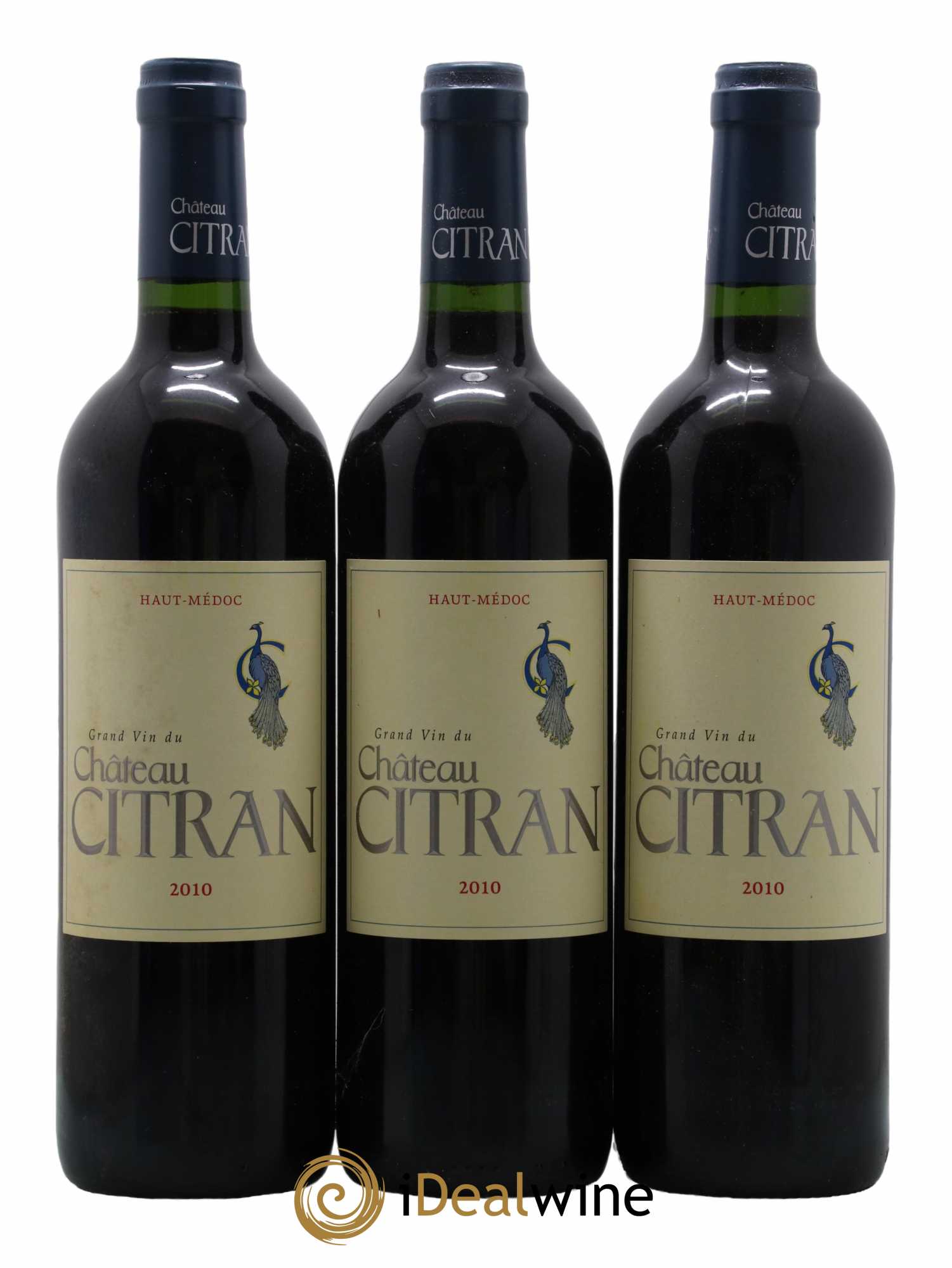 Château Citran Cru Bourgeois 2010 - Lot de 3 bouteilles - 0