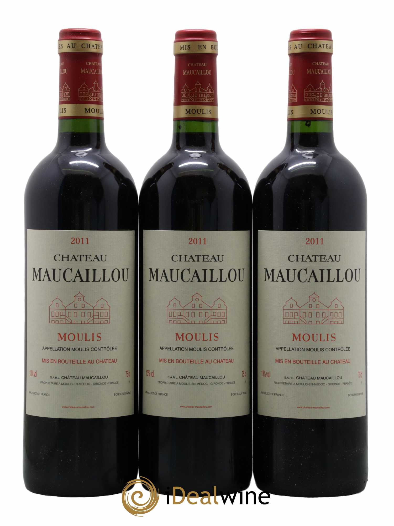 Château Maucaillou 2011 - Lot de 6 bouteilles - 1