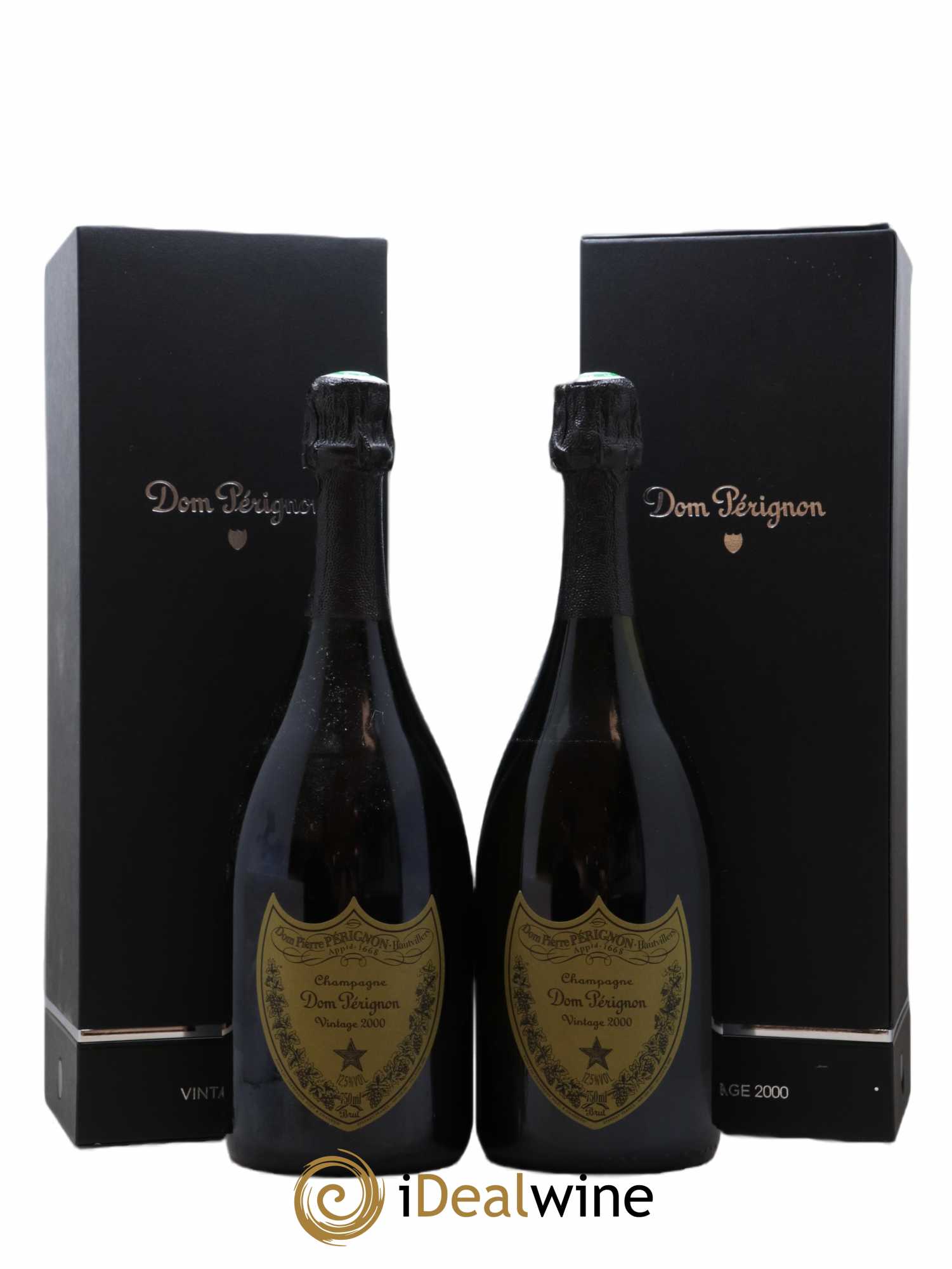 Brut Dom Pérignon 2000 - Lot de 2 bouteilles - 0