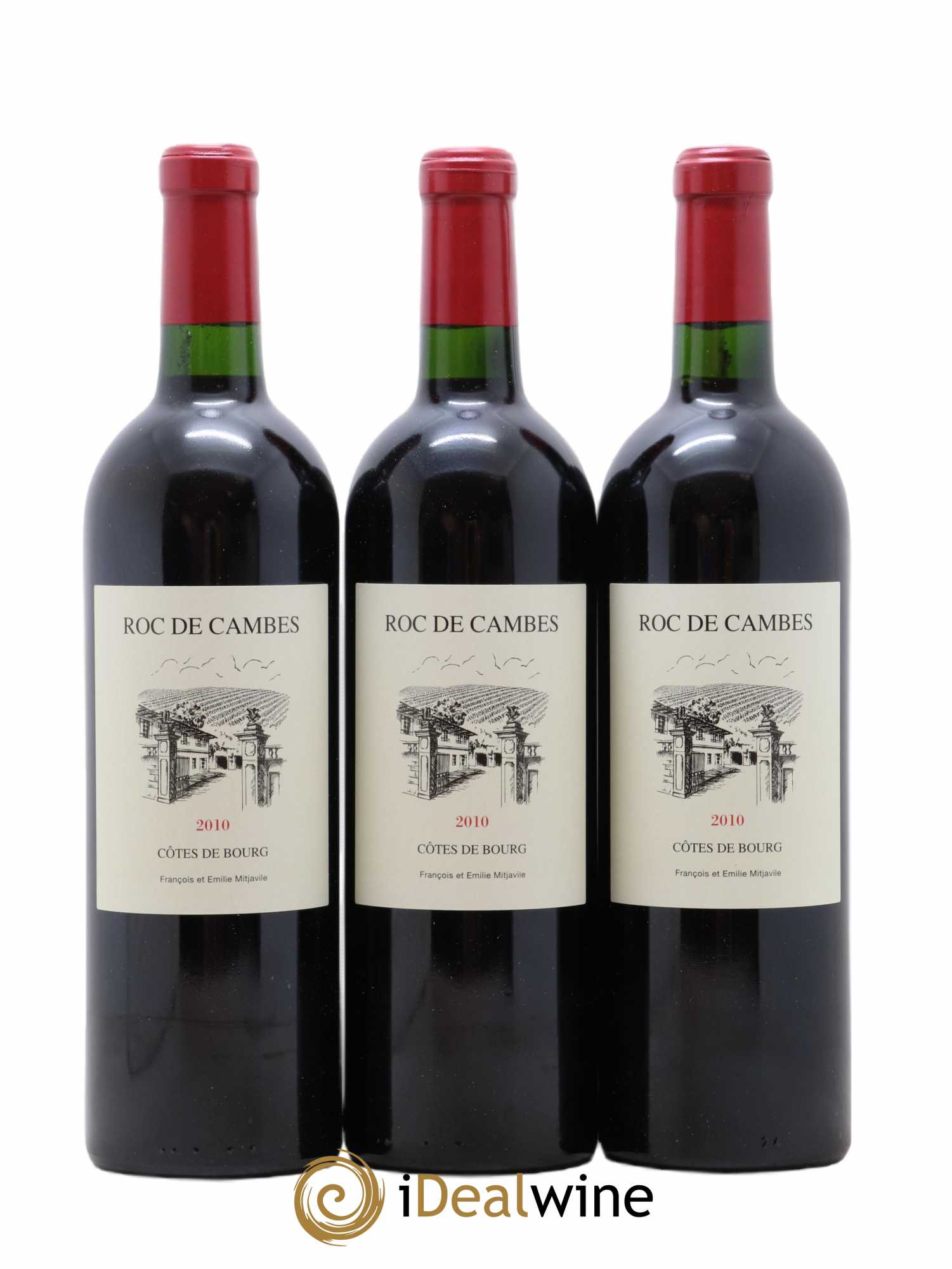 Roc de Cambes 2010 - Lot de 3 bouteilles - 0