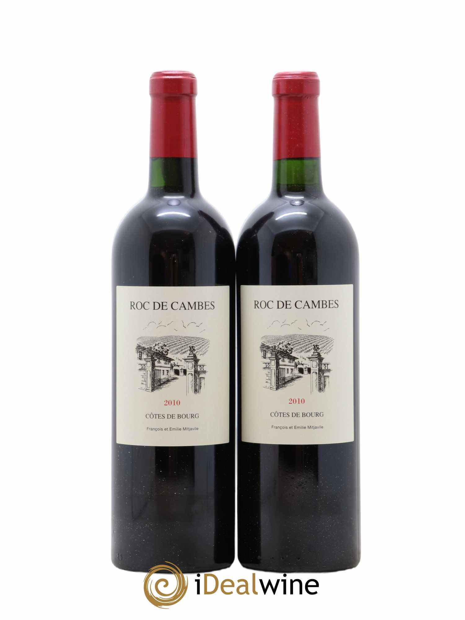Roc de Cambes 2010 - Posten von 2 Flaschen - 0