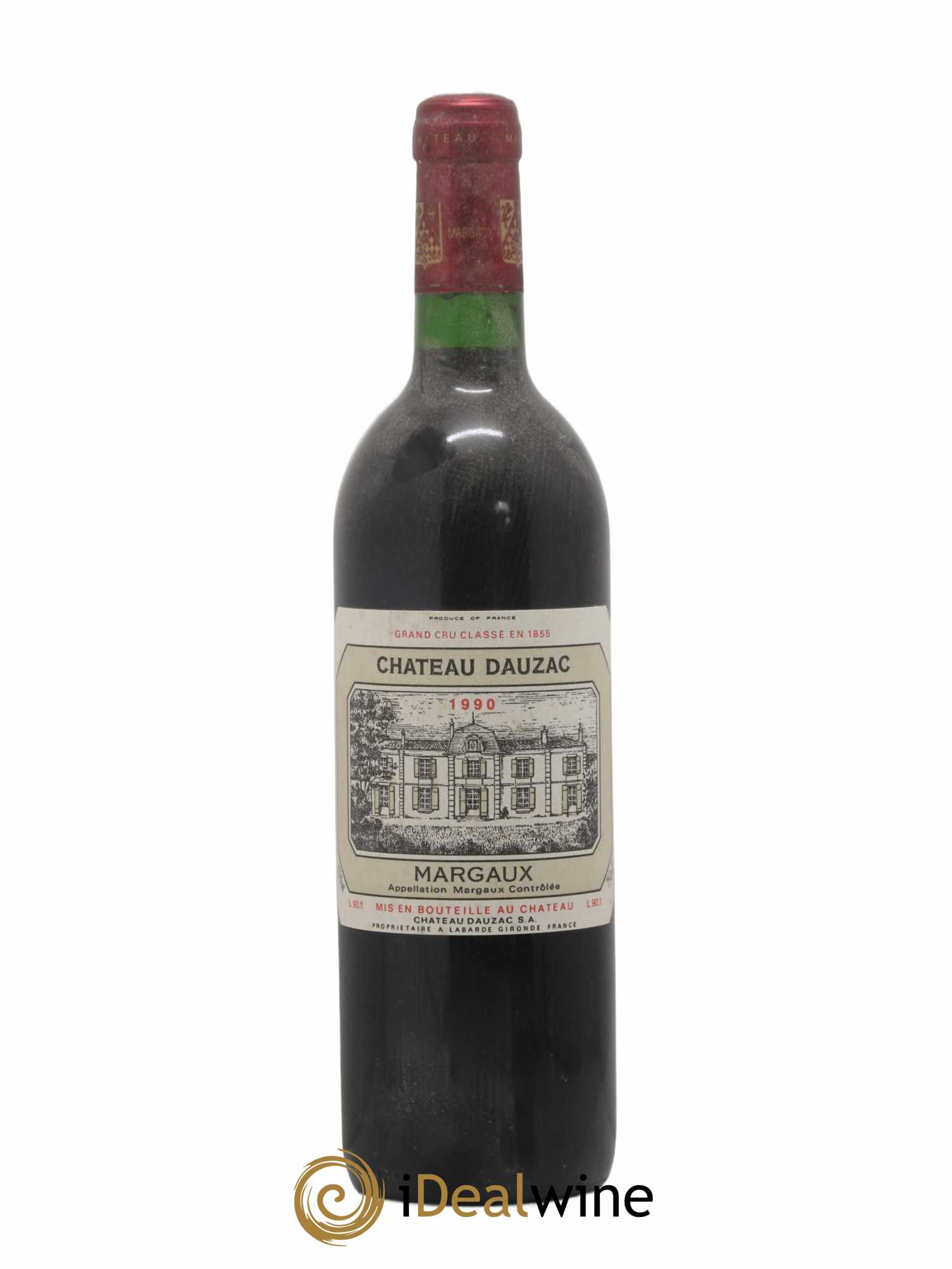 Château Dauzac 5ème Grand Cru Classé 1990 - Lot de 1 bouteille - 0
