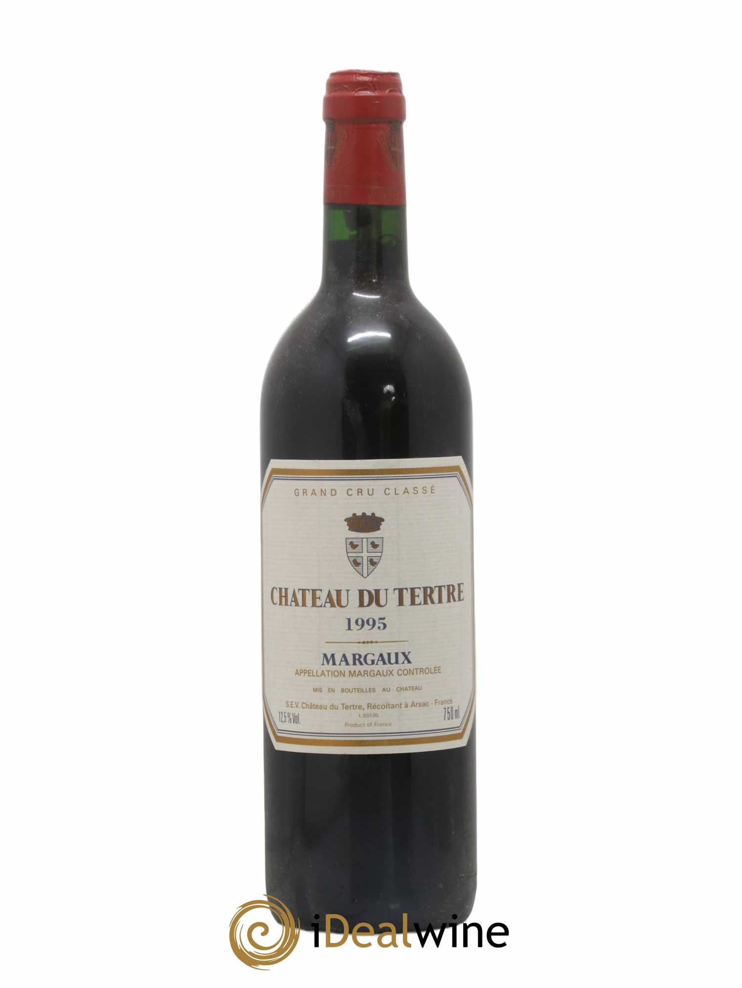 Château du Tertre 5ème Grand Cru Classé 1995 - Lot of 1 bottle - 0