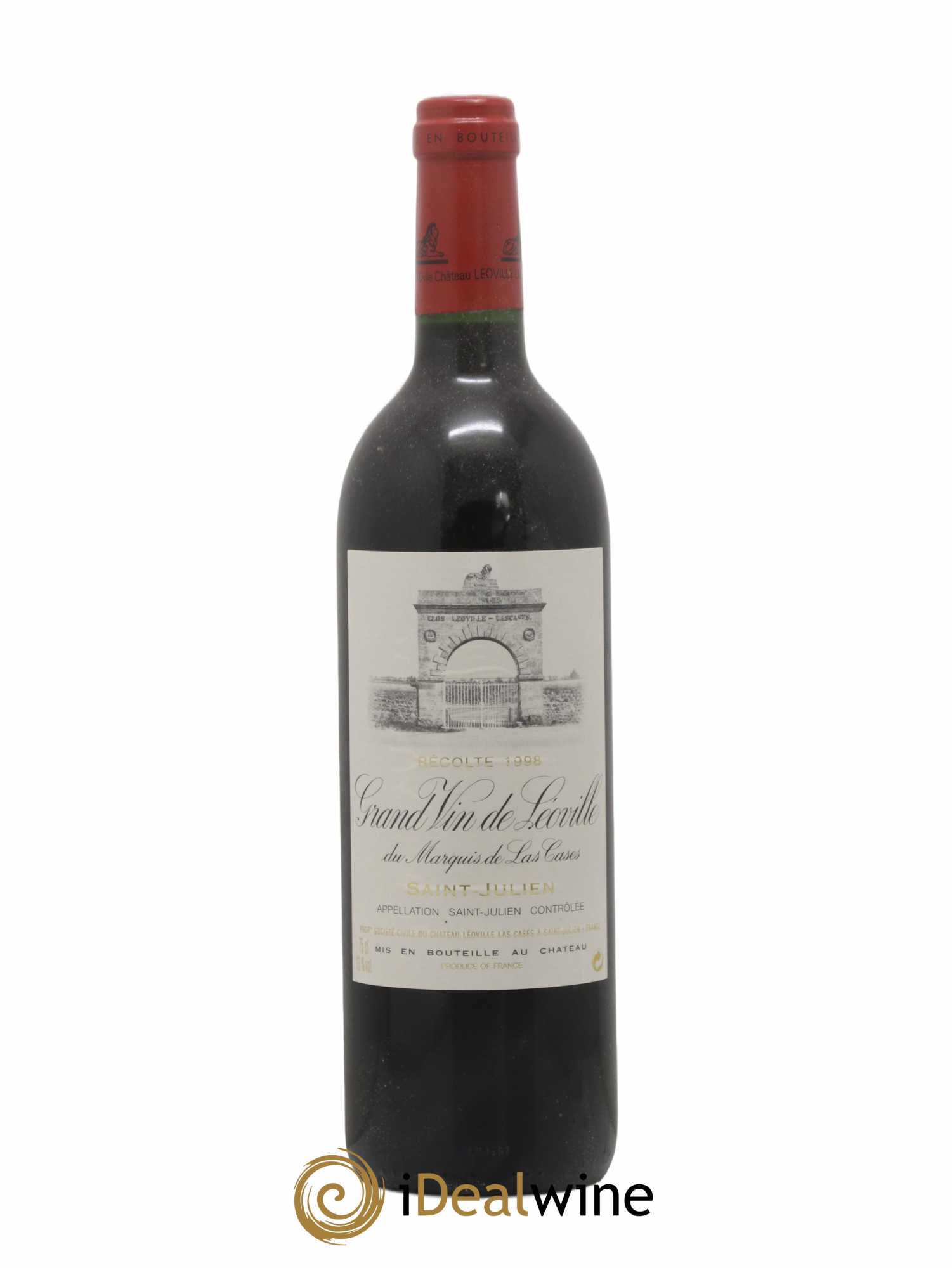 Château Léoville Las Cases 2ème Grand Cru Classé 1998 - Lot of 1 bottle - 0