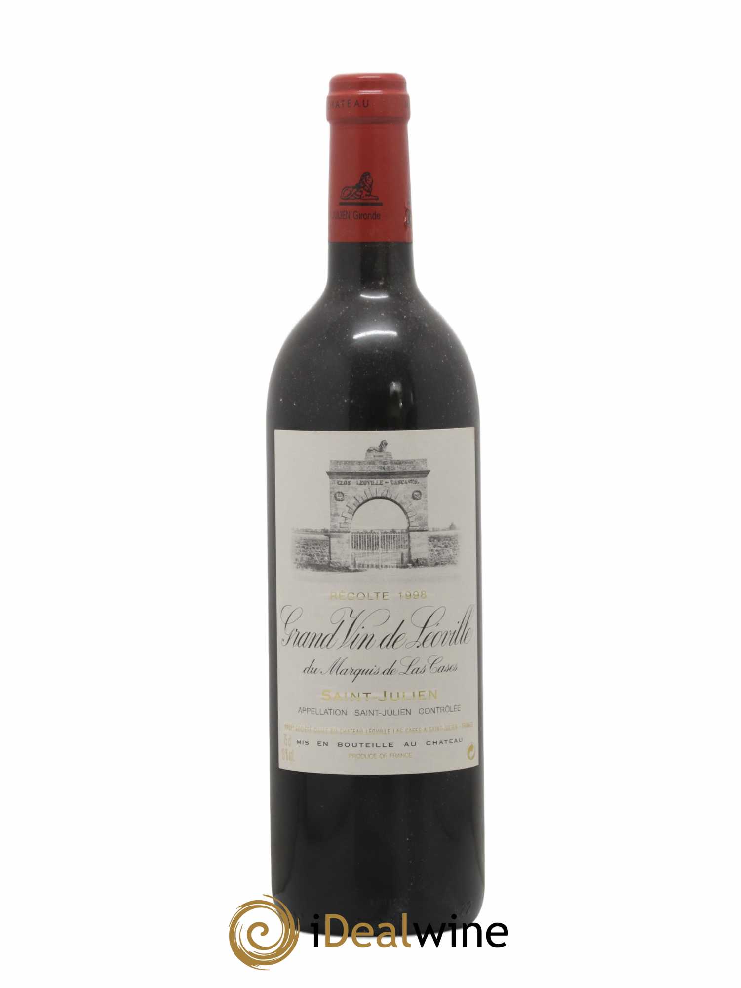 Château Léoville Las Cases 2ème Grand Cru Classé 1998 - Lot de 1 bouteille - 0
