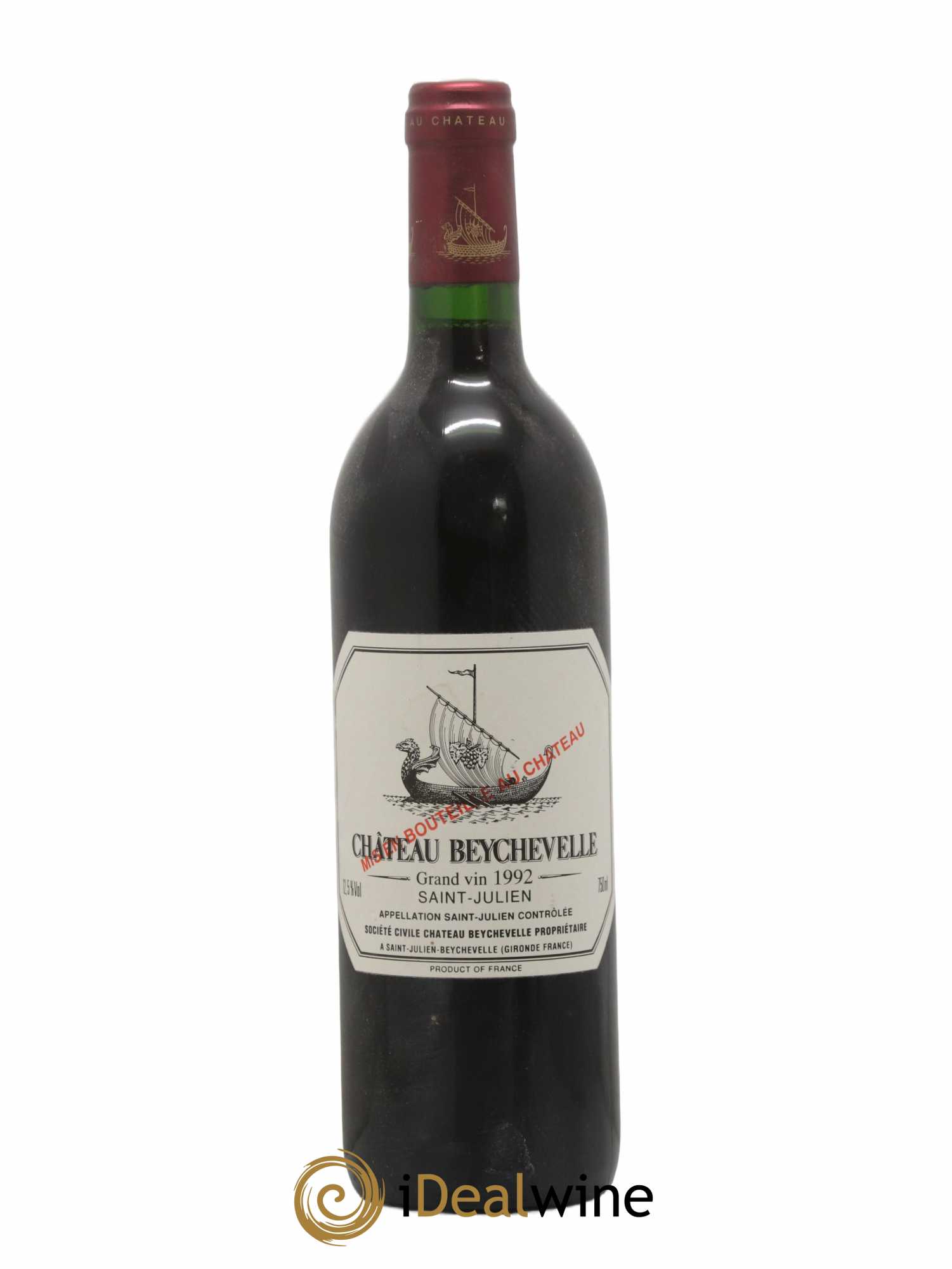 Château Beychevelle 4ème Grand Cru Classé 1992 - Lot de 1 bouteille - 0