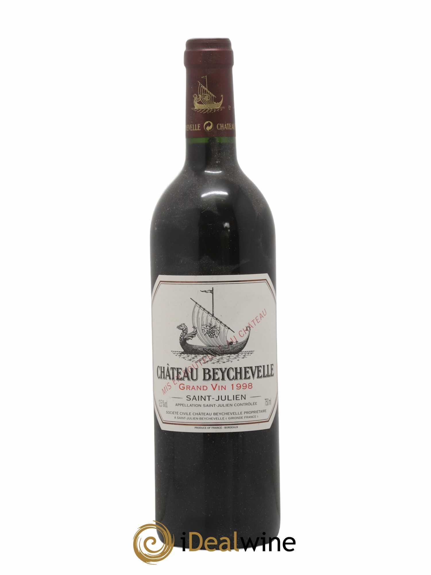 Château Beychevelle 4ème Grand Cru Classé 1998 - Lot de 1 bouteille - 0