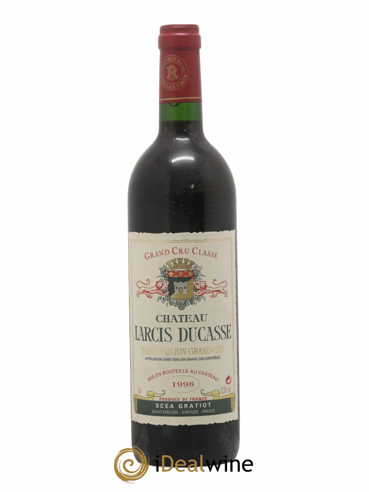Château Larcis Ducasse 1er Grand Cru Classé B 1998 - Lot of 1 bottle - 0