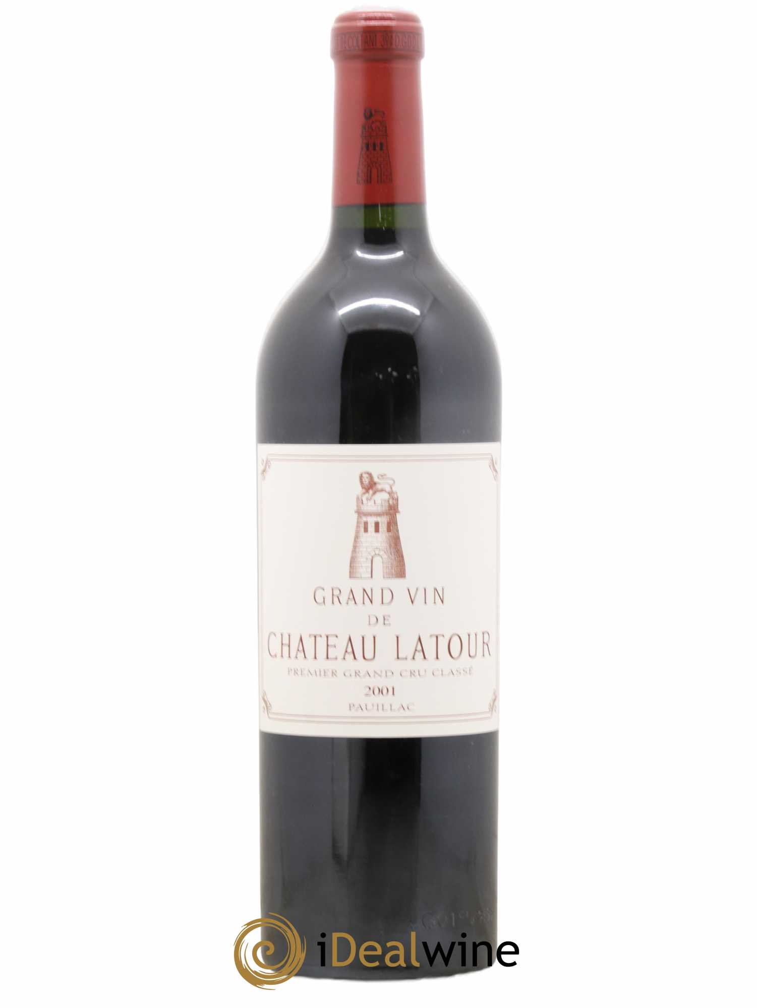 Château Latour 1er Grand Cru Classé 2001 - Lot de 1 bouteille - 0