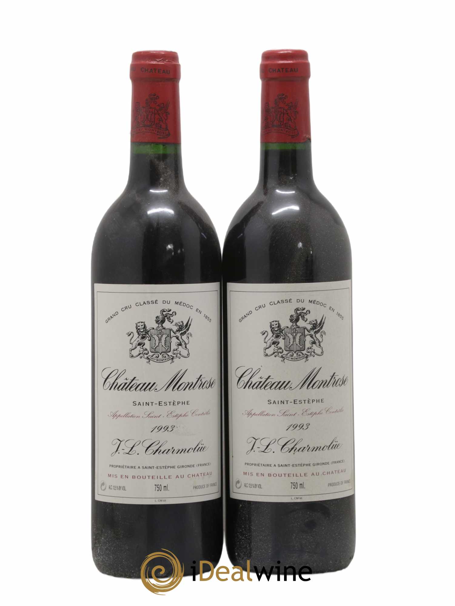 Château Montrose 2ème Grand Cru Classé 1993 - Lot de 2 bouteilles - 0