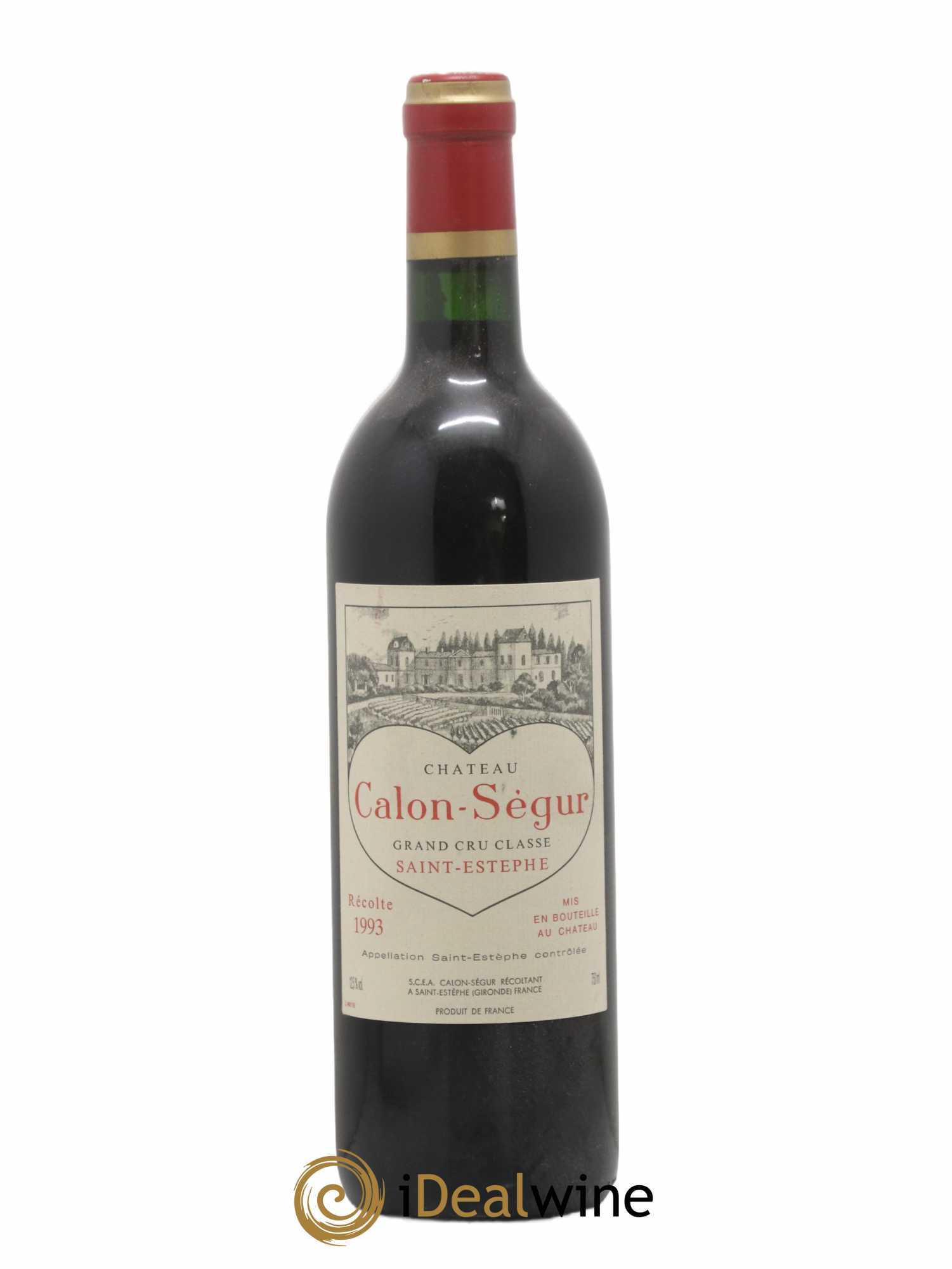 Château Calon Ségur 3ème Grand Cru Classé 1993 - Lot of 1 bottle - 0