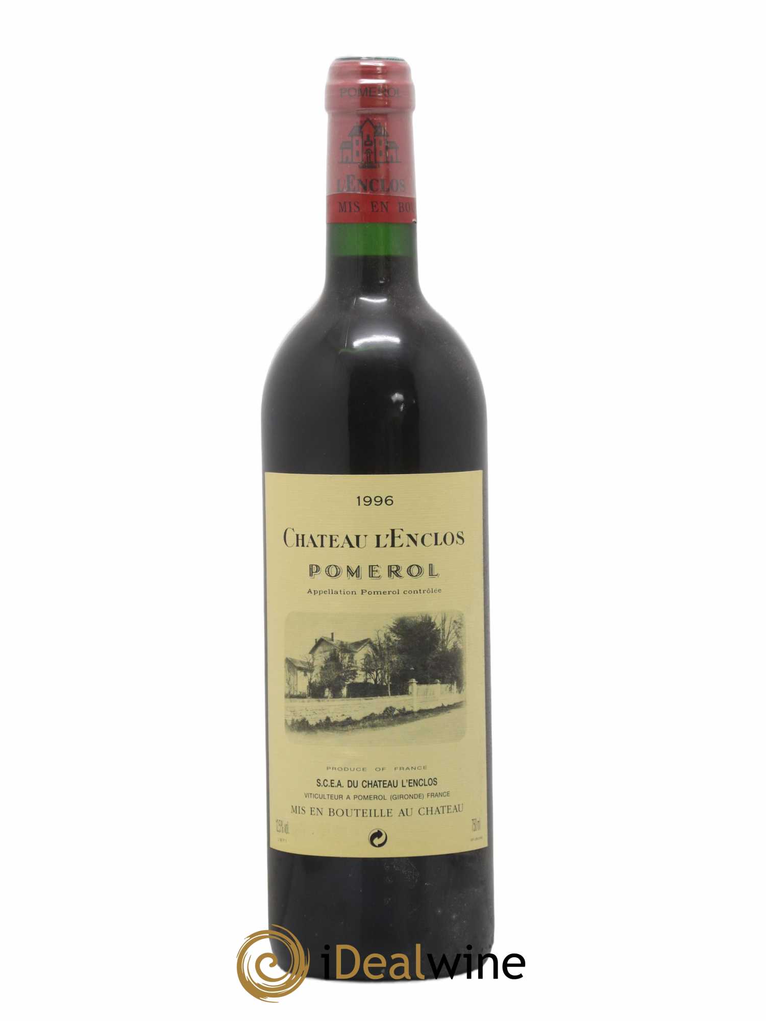 Château l' Enclos 1996 - Lot de 1 bouteille - 0