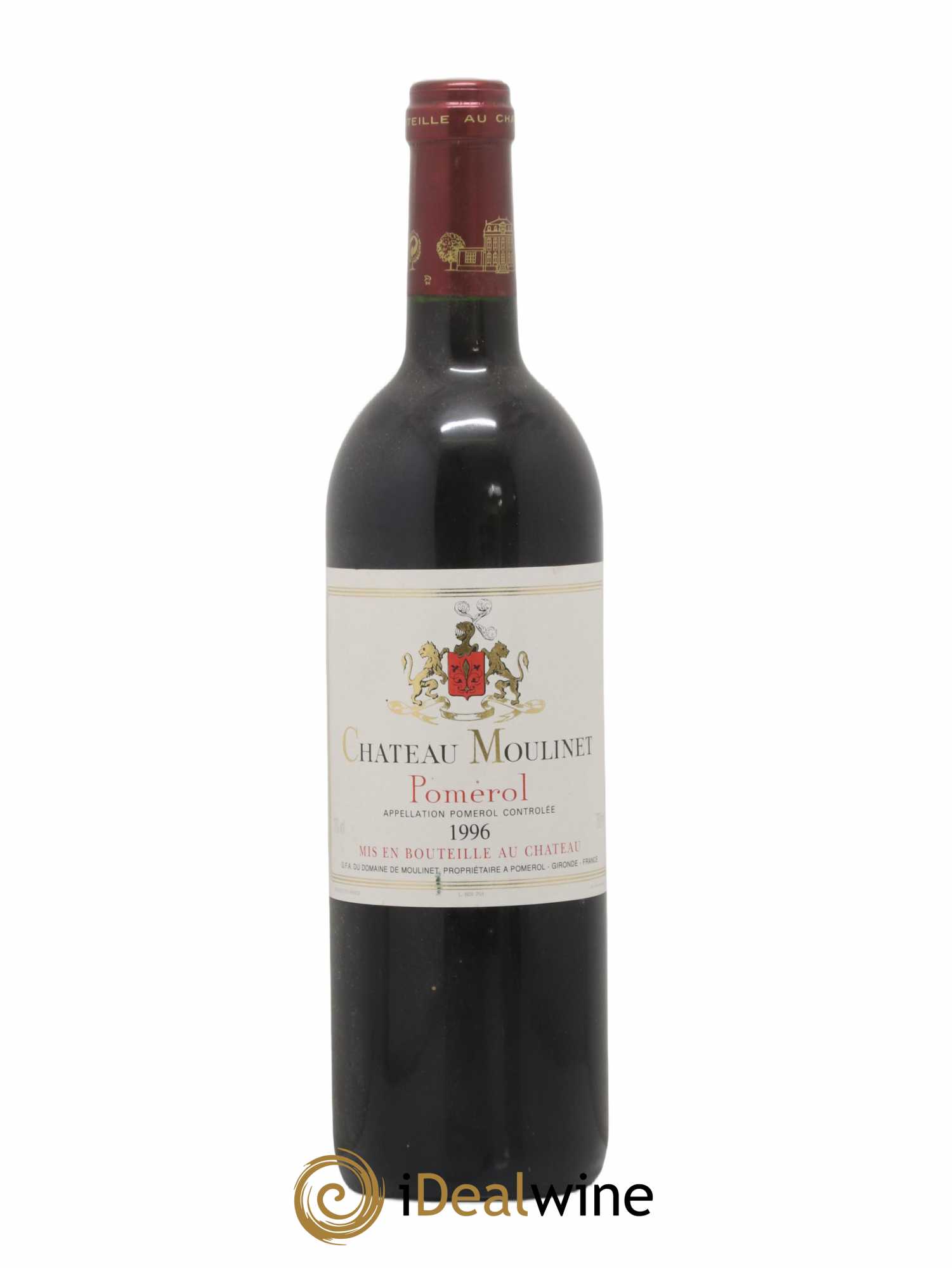 Château Moulinet 1996 - Lot de 1 bouteille - 0