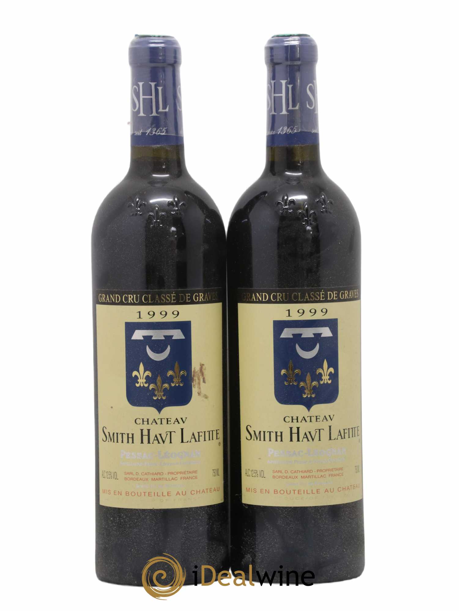 Château Smith Haut Lafitte Cru Classé de Graves 1999 - Lot de 2 bouteilles - 0