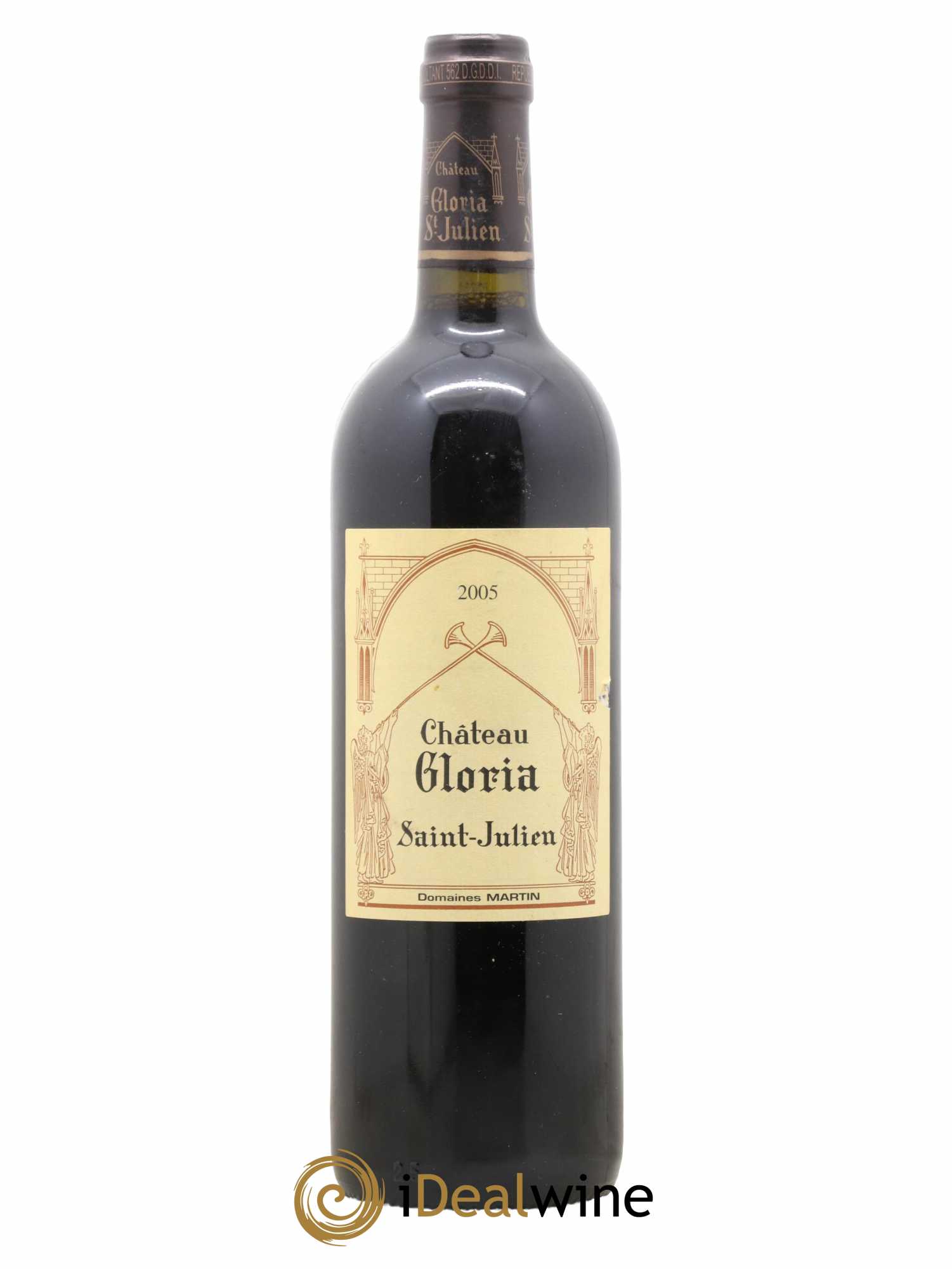 Château Gloria 2005 - Lot de 1 bouteille - 0