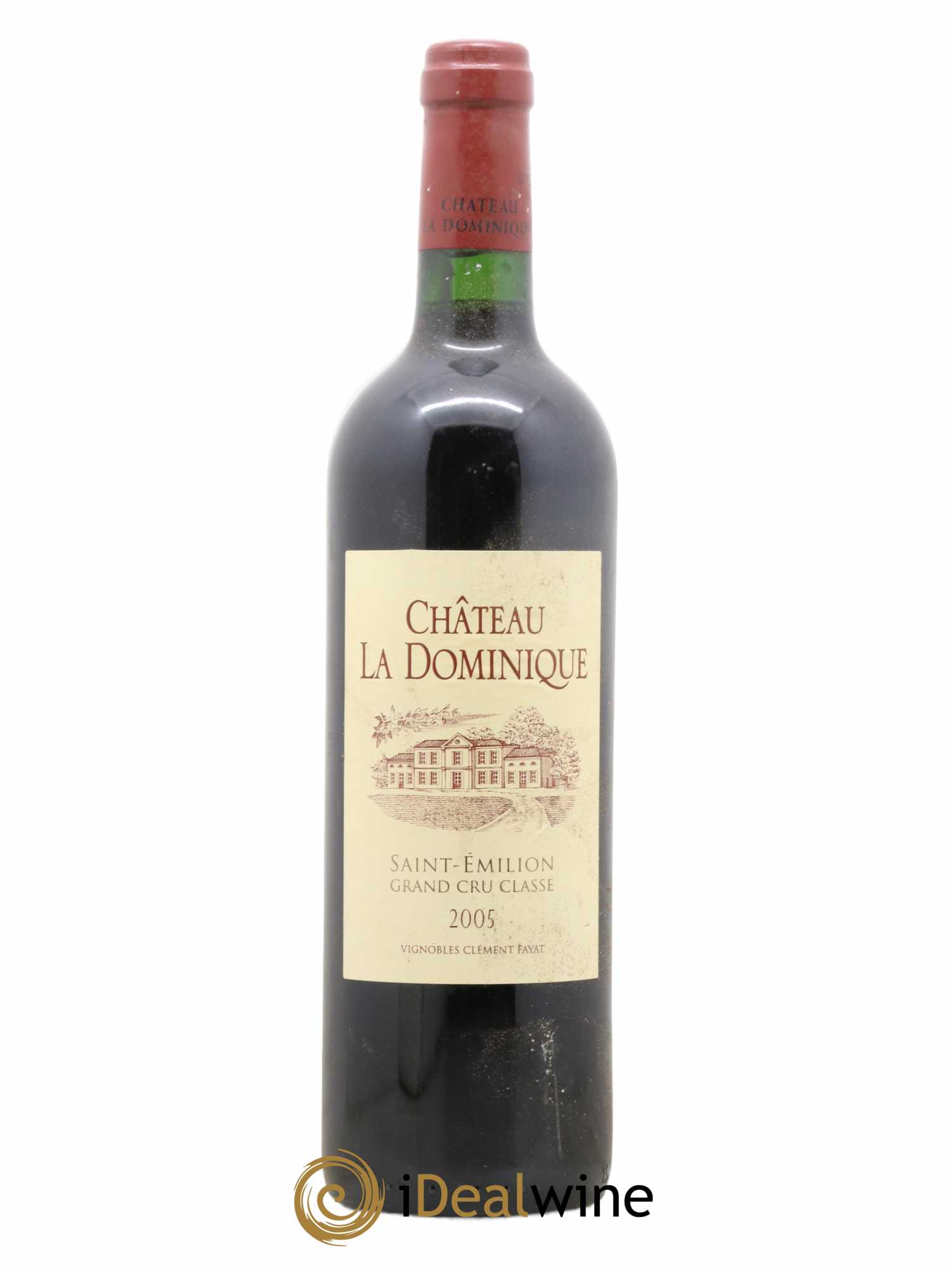 Château la Dominique Grand Cru Classé 2005 - Lot de 1 bouteille - 0