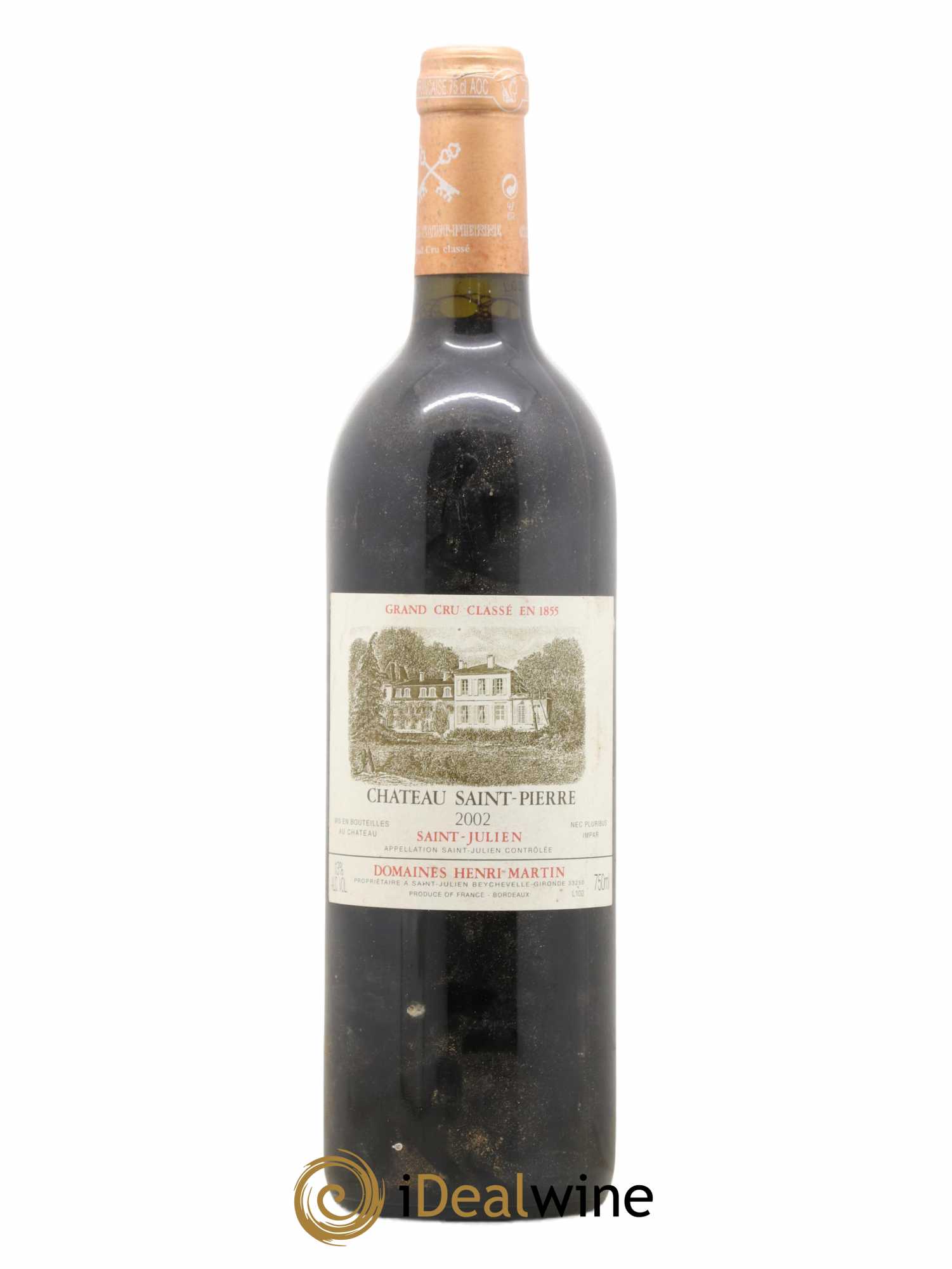Château Saint-Pierre 2002 - Lot de 1 bouteille - 0
